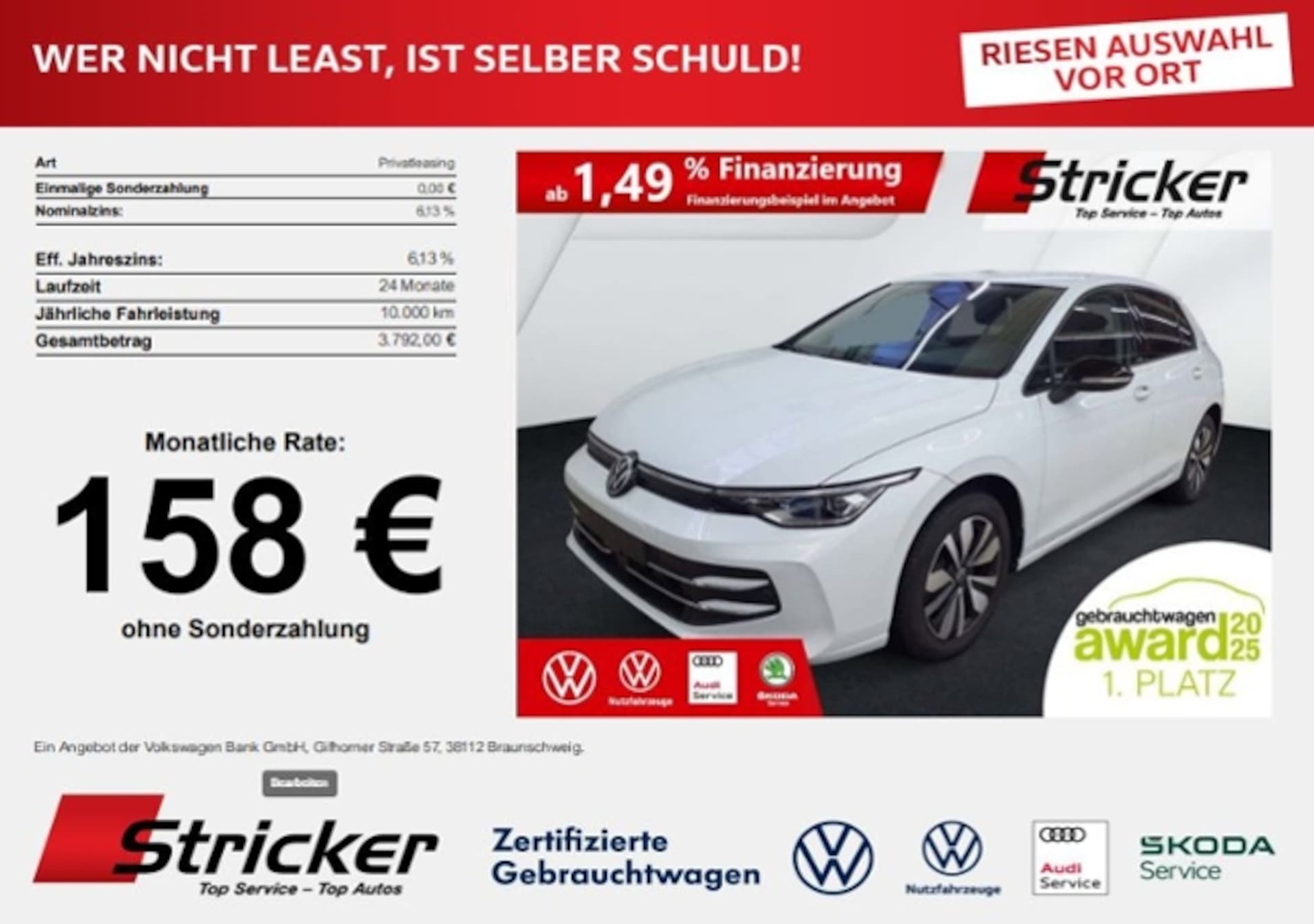 Volkswagen Golf Life