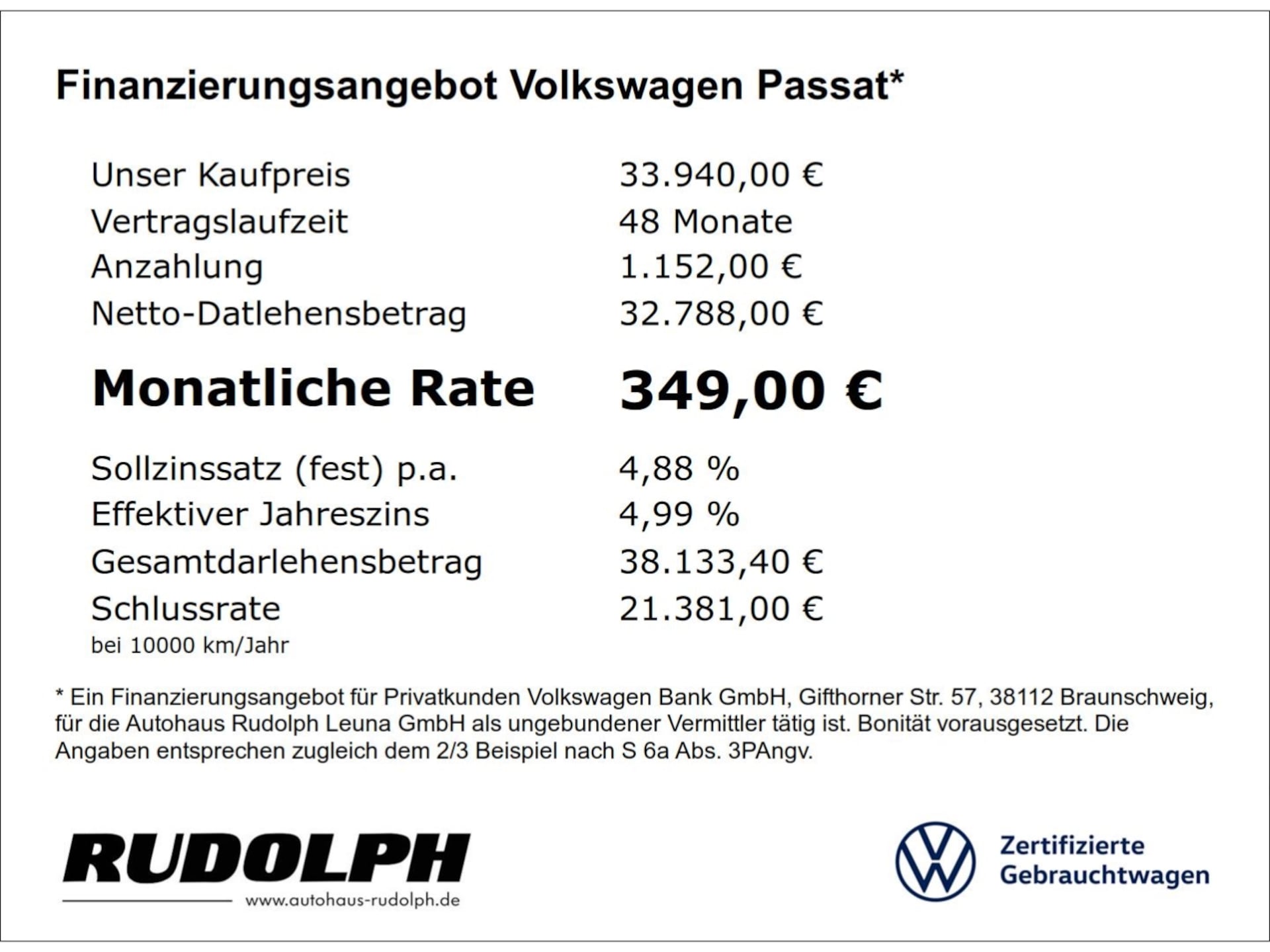 Volkswagen Passat Business