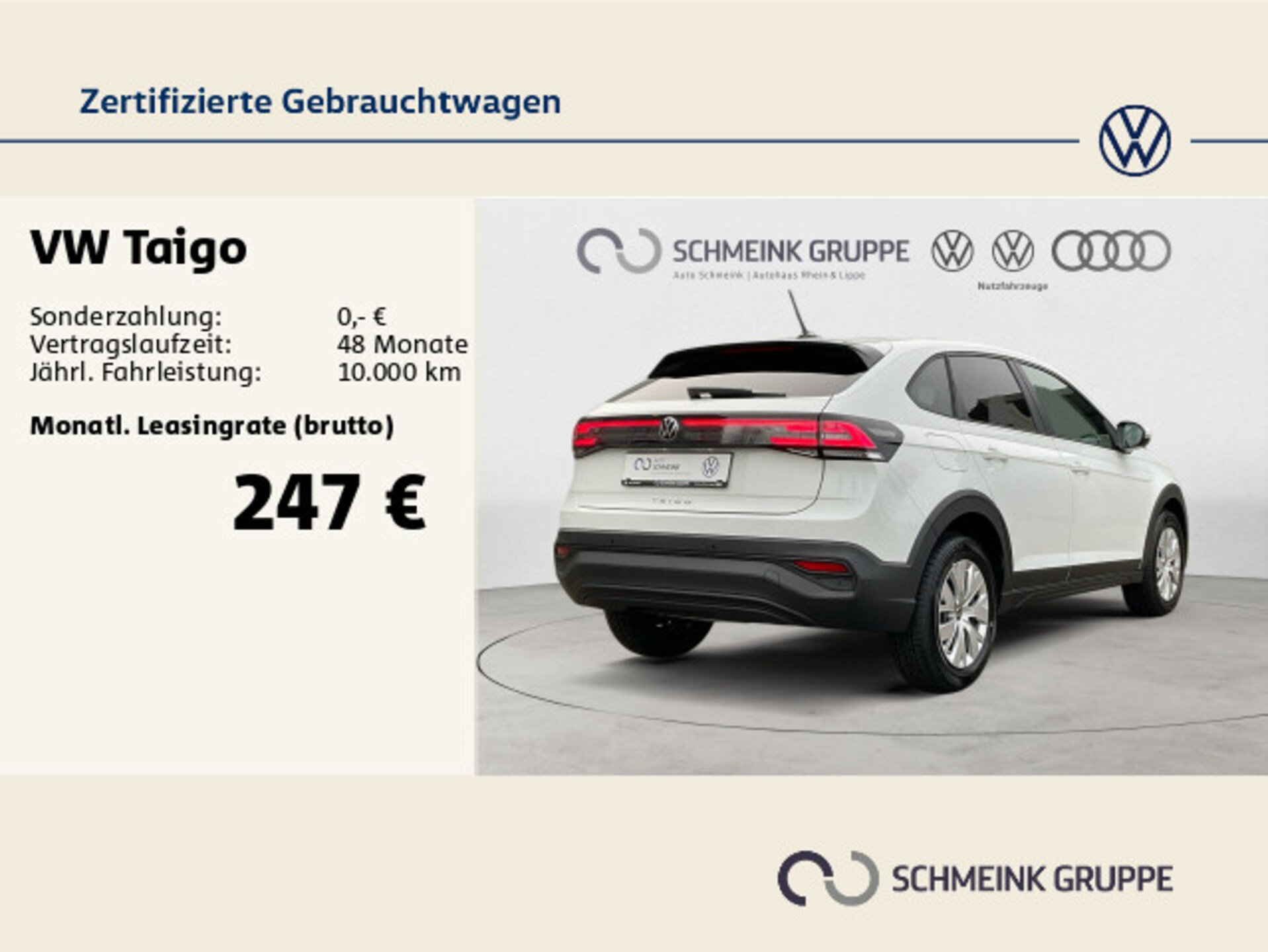 Volkswagen Taigo Basis-Modell
