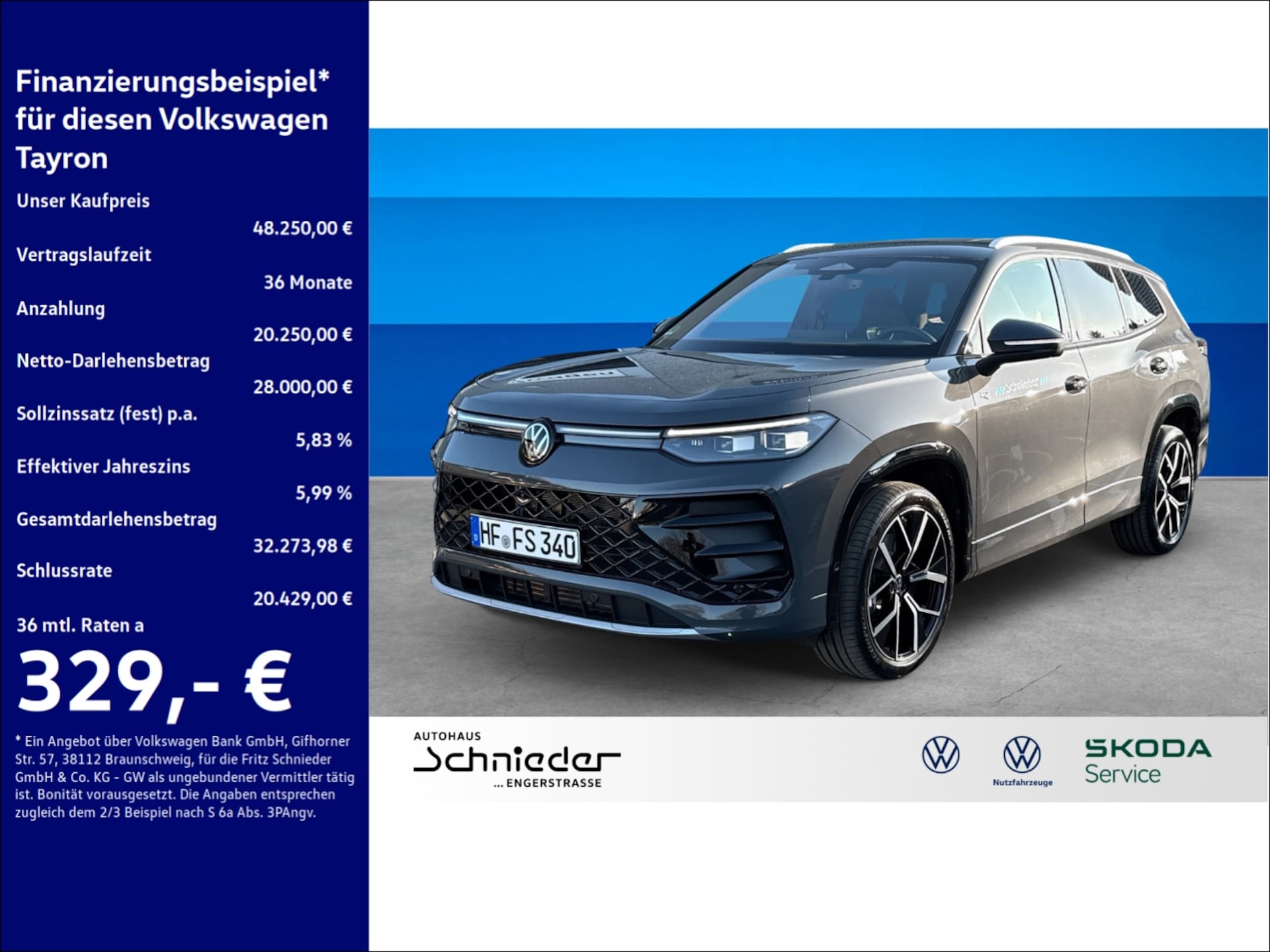 Volkswagen Tayron R-Line