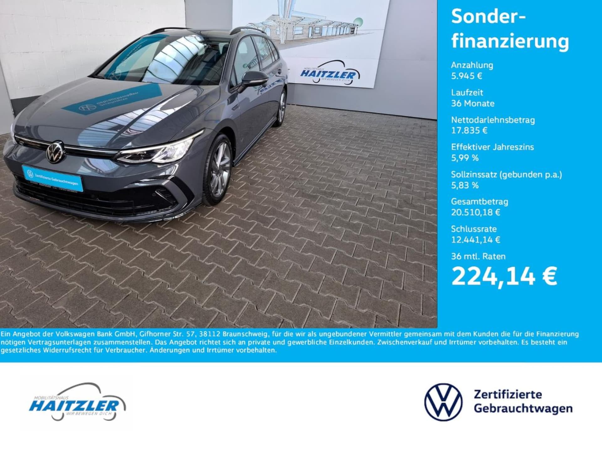 Volkswagen Golf Variant — Volkswagen Golf Variant Golf VIII Var. R-Line 1.5 eTSI DSG +ACC+Navi+LED