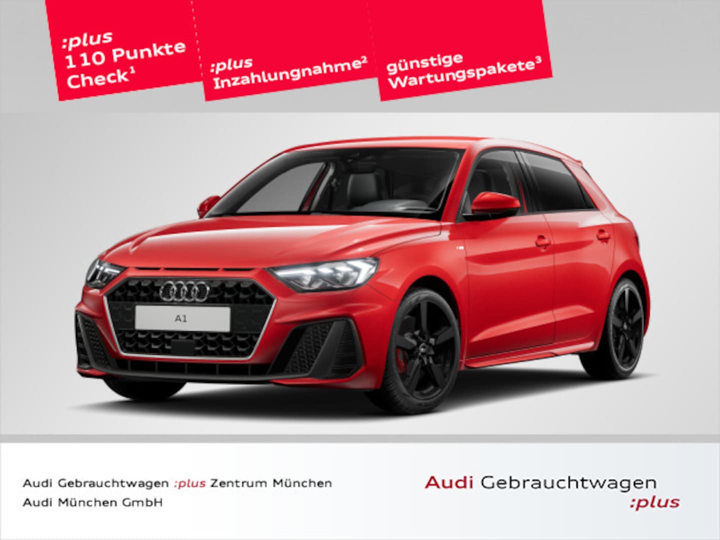 Bild über Audi A1 Sportback S line 30 TFSI S tronic - für weitere Informationen kontaktieren Sie den Audi Partner
