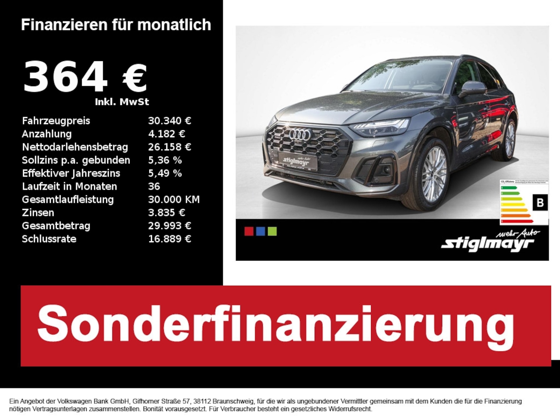 Audi Q5 TFSI e S line