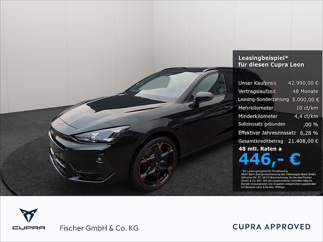 CUPRA Leon Sportstourer 1.5 e-Hybrid DSG VZ Matrix AHK Navi Sennheiser (D4918)