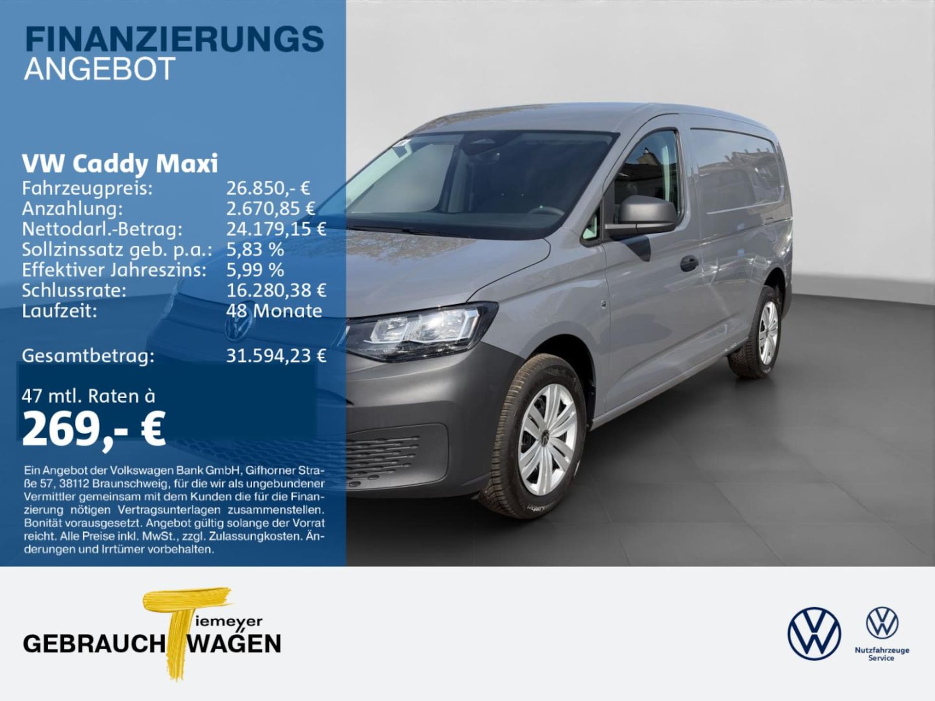 Volkswagen Caddy Maxi Cargo
