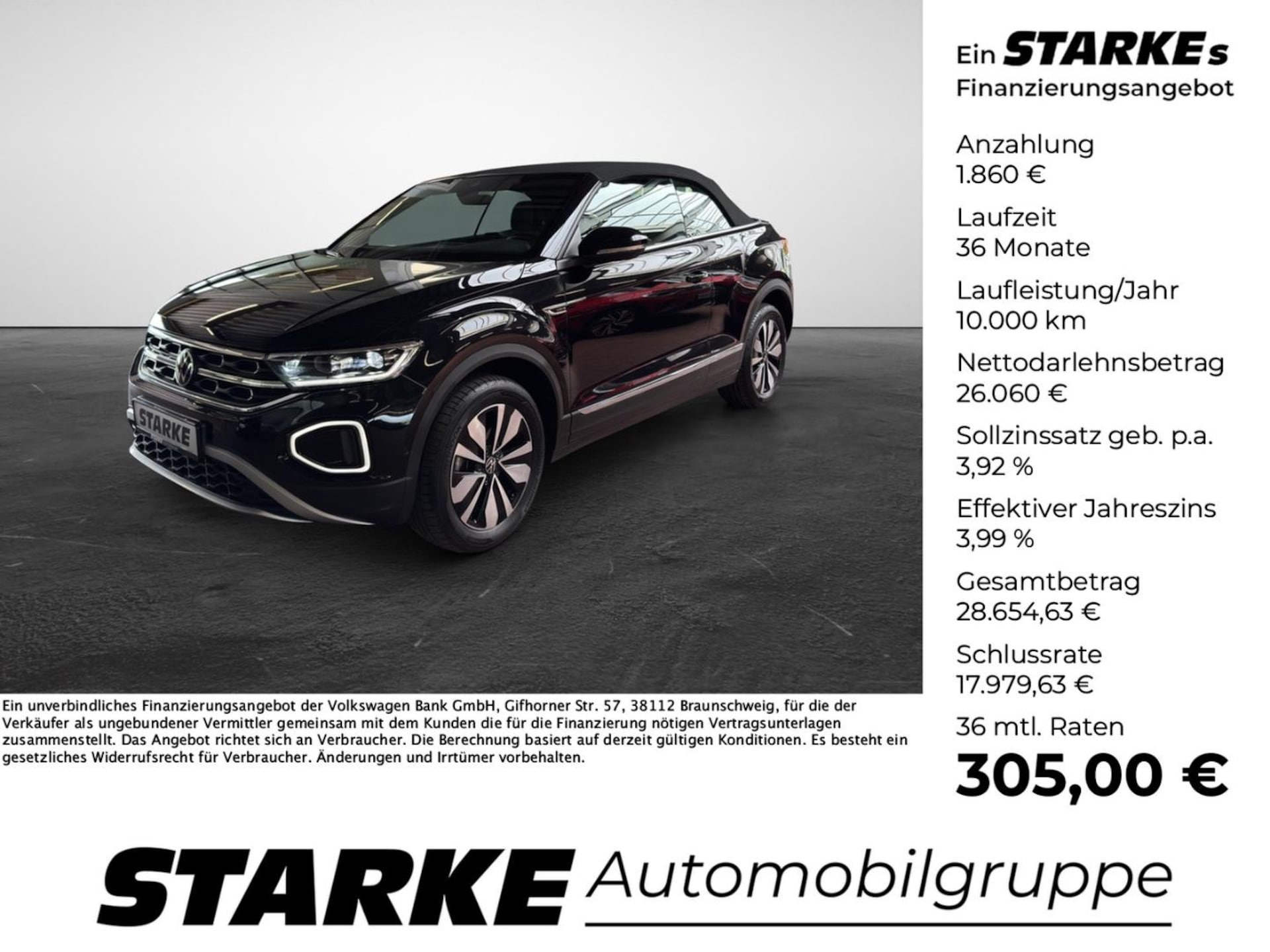 Volkswagen T-Roc Cabriolet MOVE