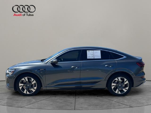 Used 2021 Audi e-tron Sportback Prestige with VIN WA13ABGE4MB004774 for sale in Tulsa, OK