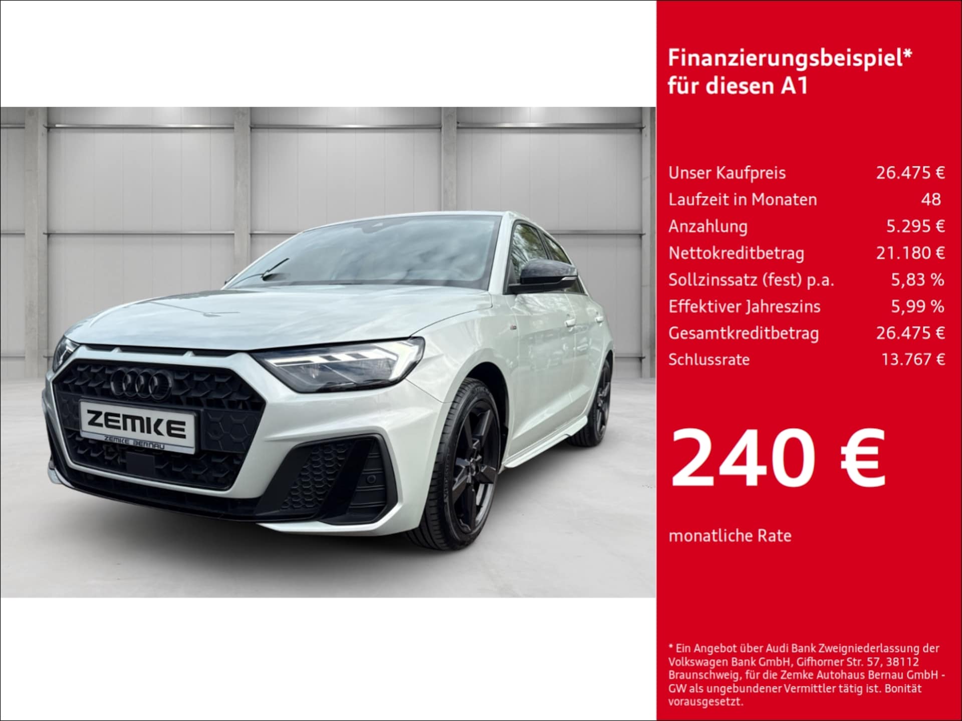 Audi A1 Sportback S line