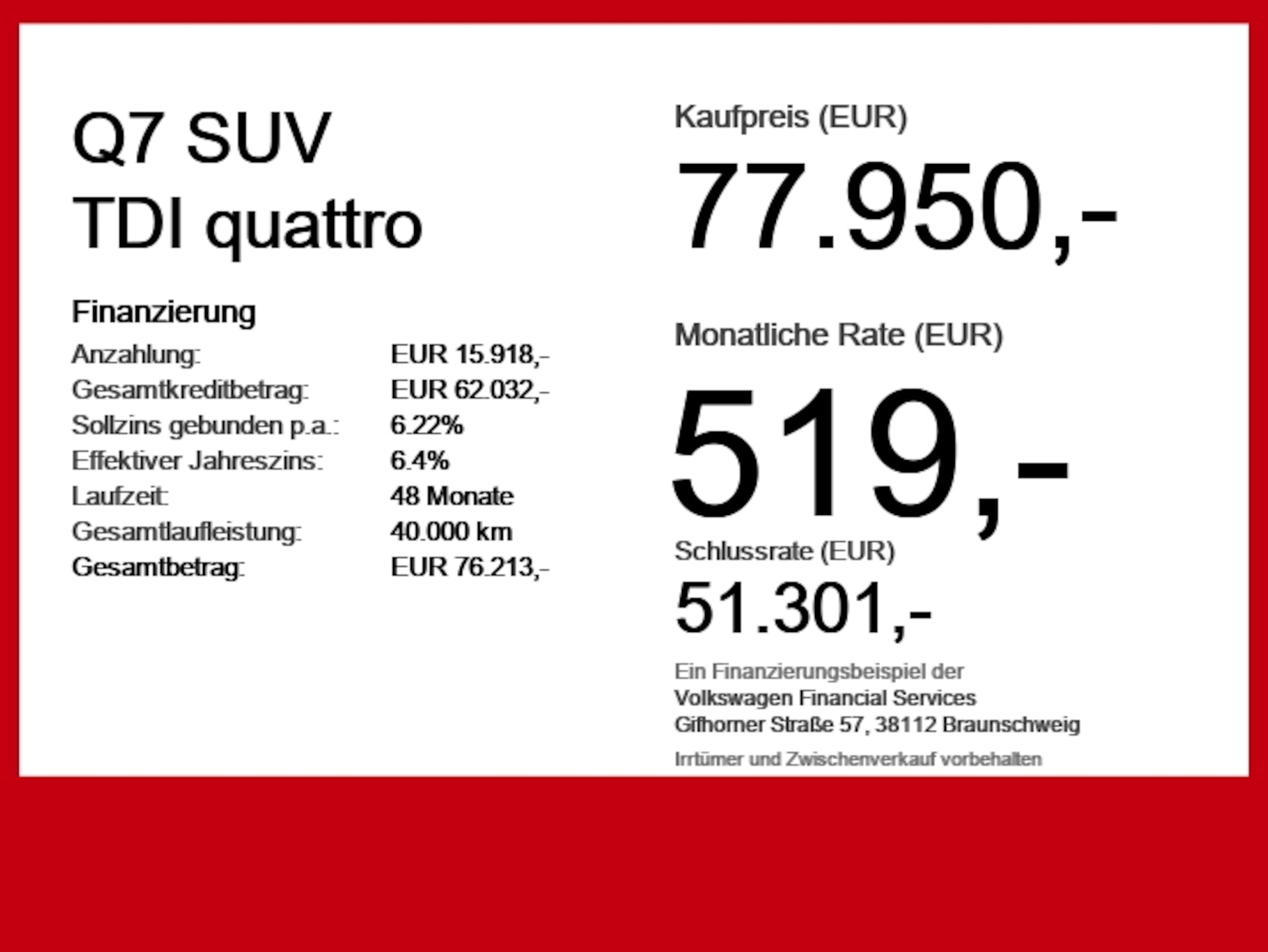 Audi Q7 SUV