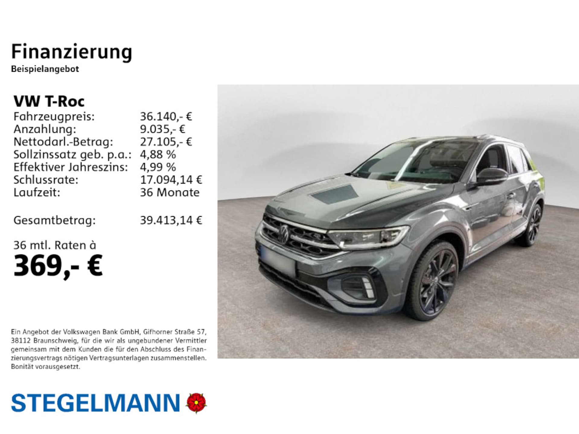 Volkswagen T-Roc R-Line