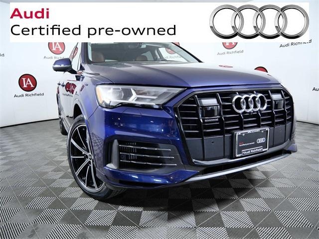 Used 2022 Audi Q7 Premium Plus with VIN WA1LXBF75ND007805 for sale in Richfield, Minnesota