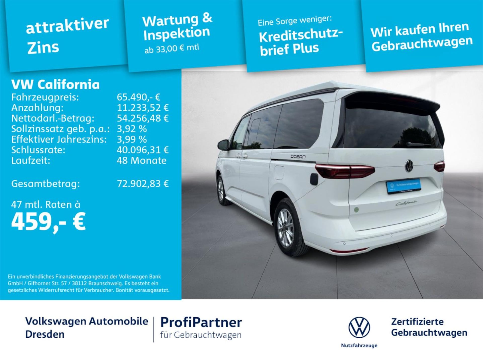 Volkswagen California Ocean