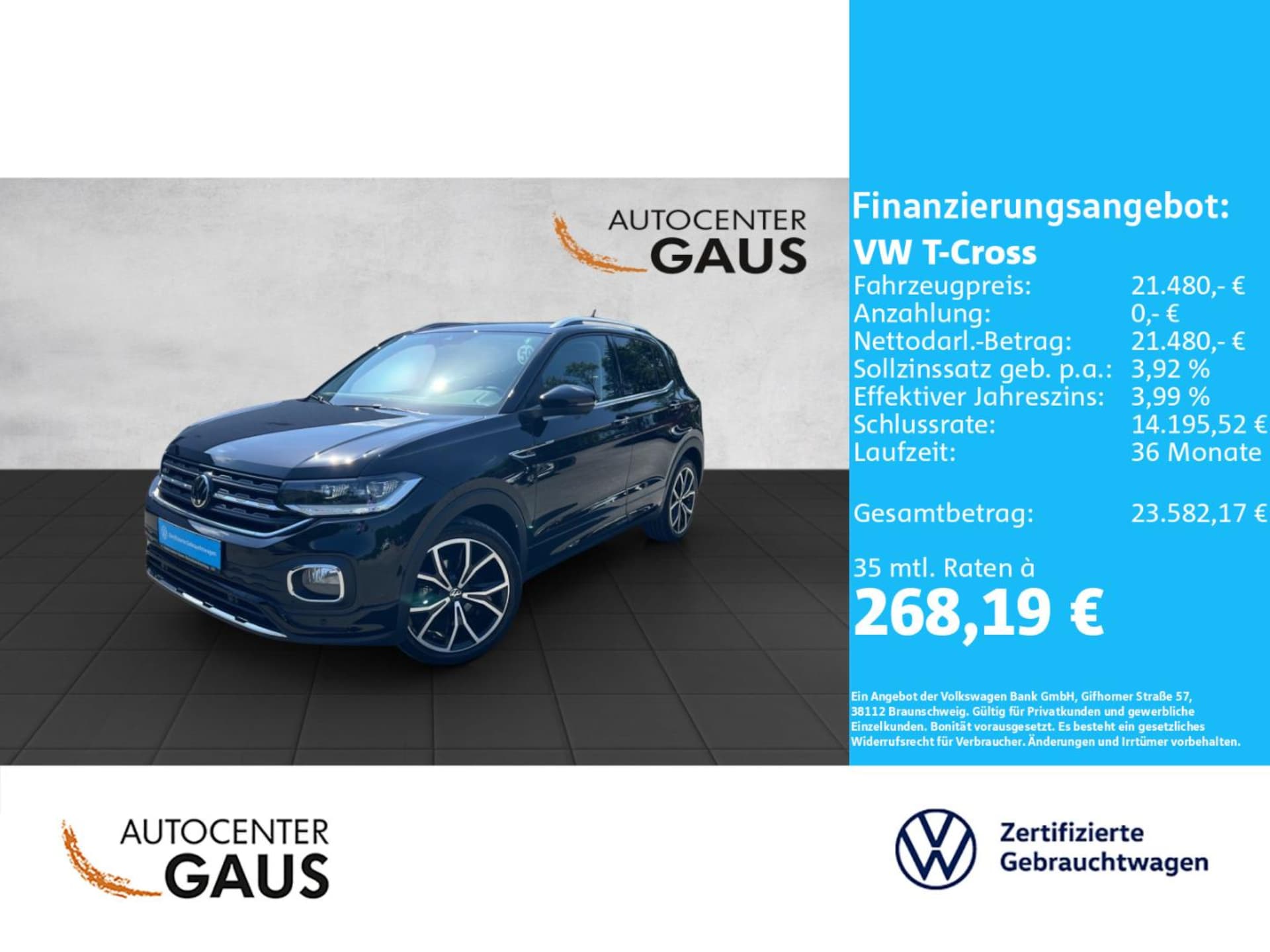 Volkswagen T-Cross Style