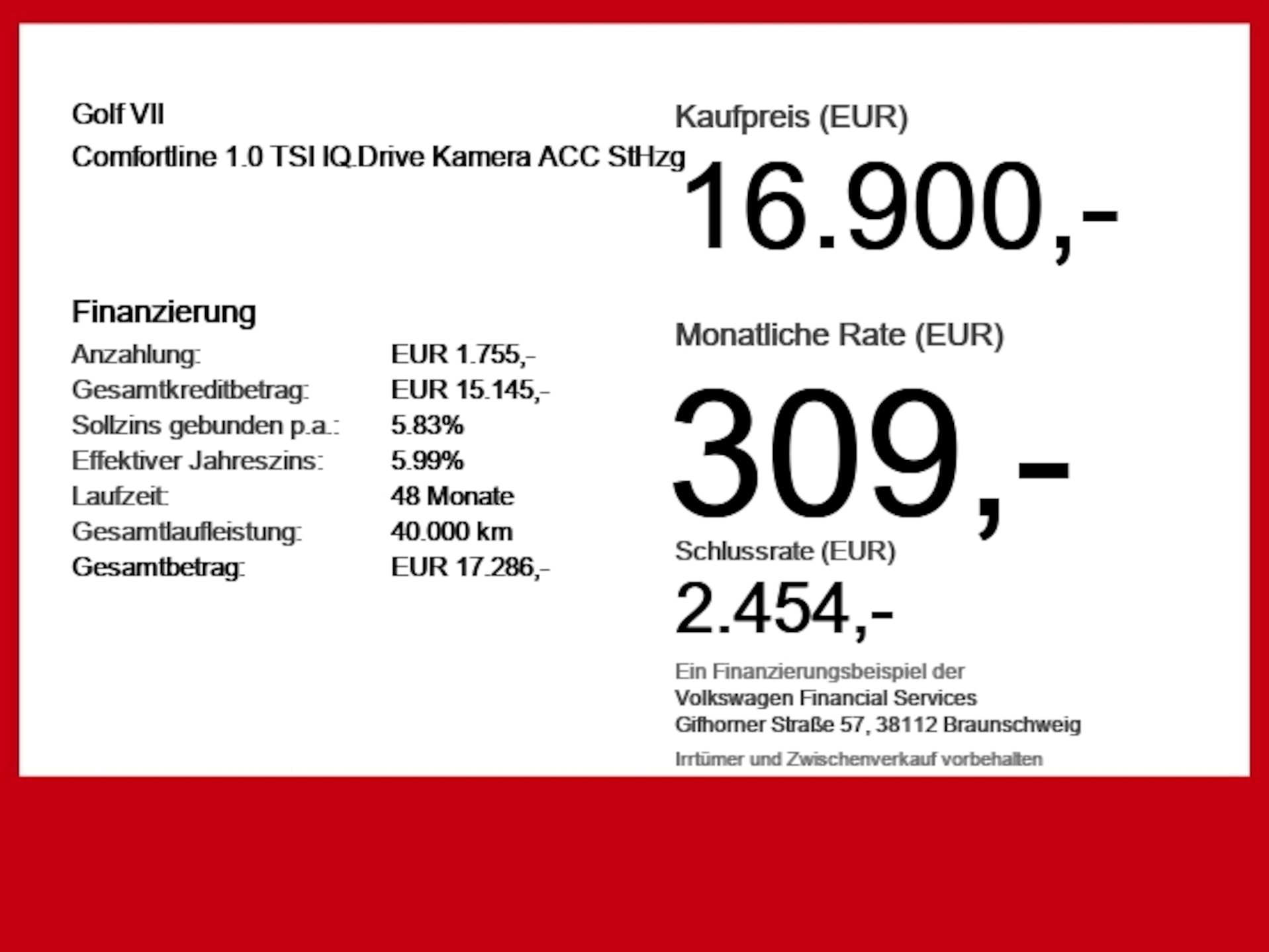 Volkswagen Golf IQ.DRIVE