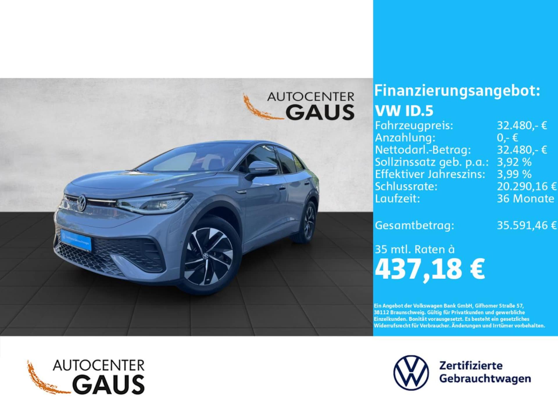 Volkswagen ID.5 Pro Performance
