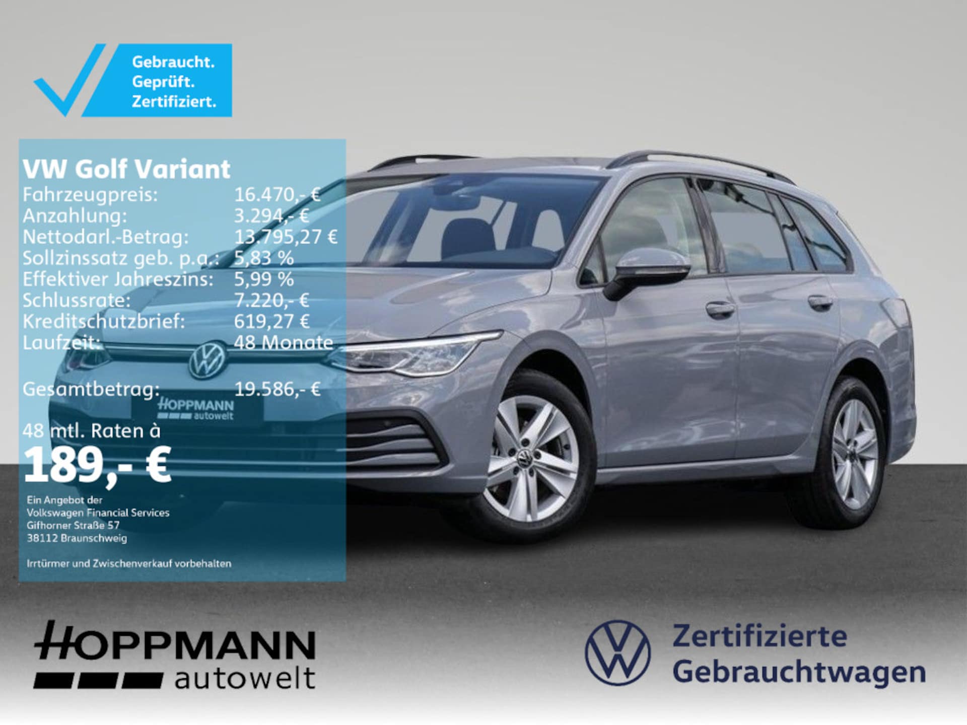 Volkswagen Golf Variant Life