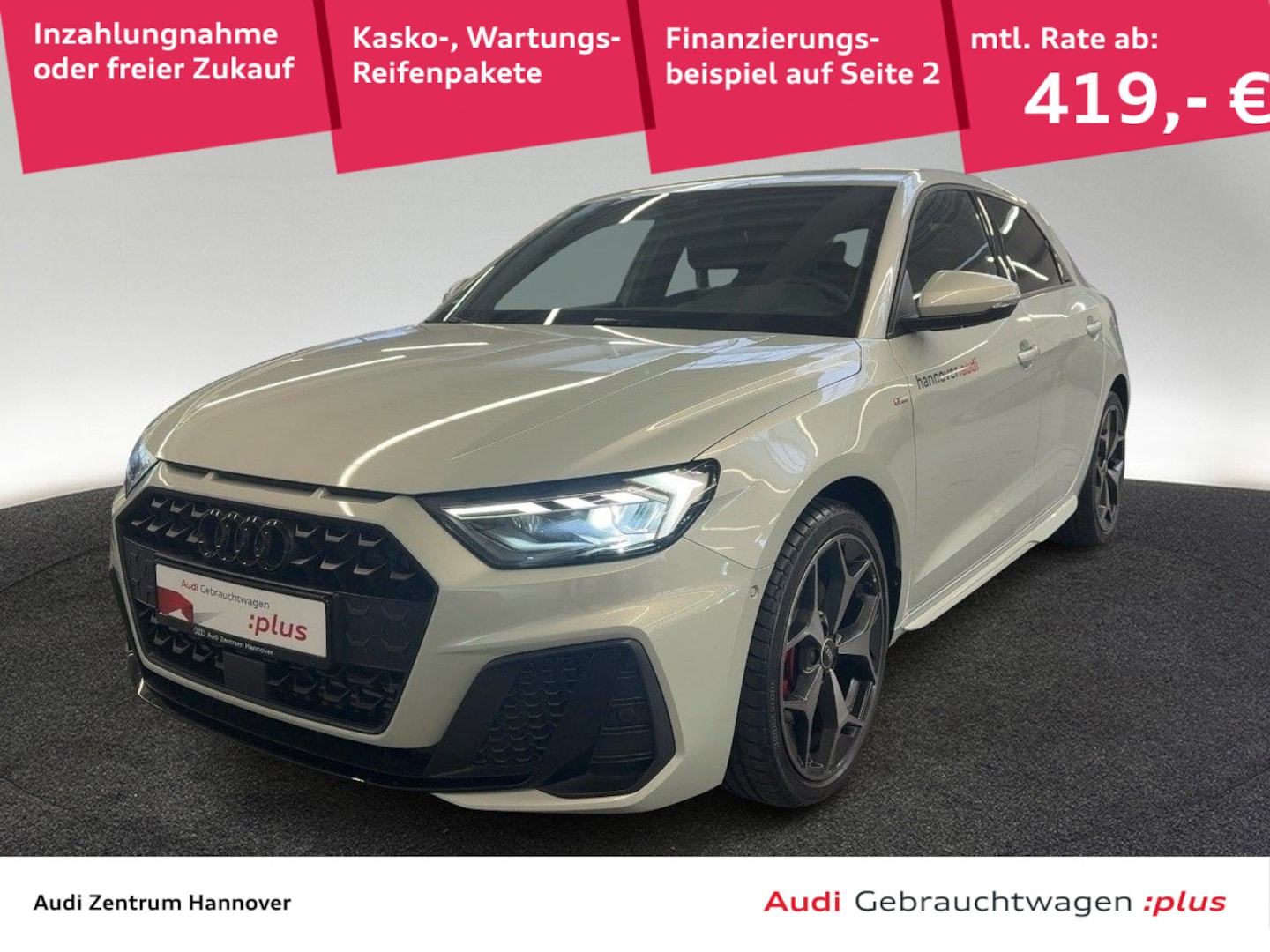 Bild über Audi A1 Sportback S line 40 TFSI S tronic - für weitere Informationen kontaktieren Sie den Audi Partner