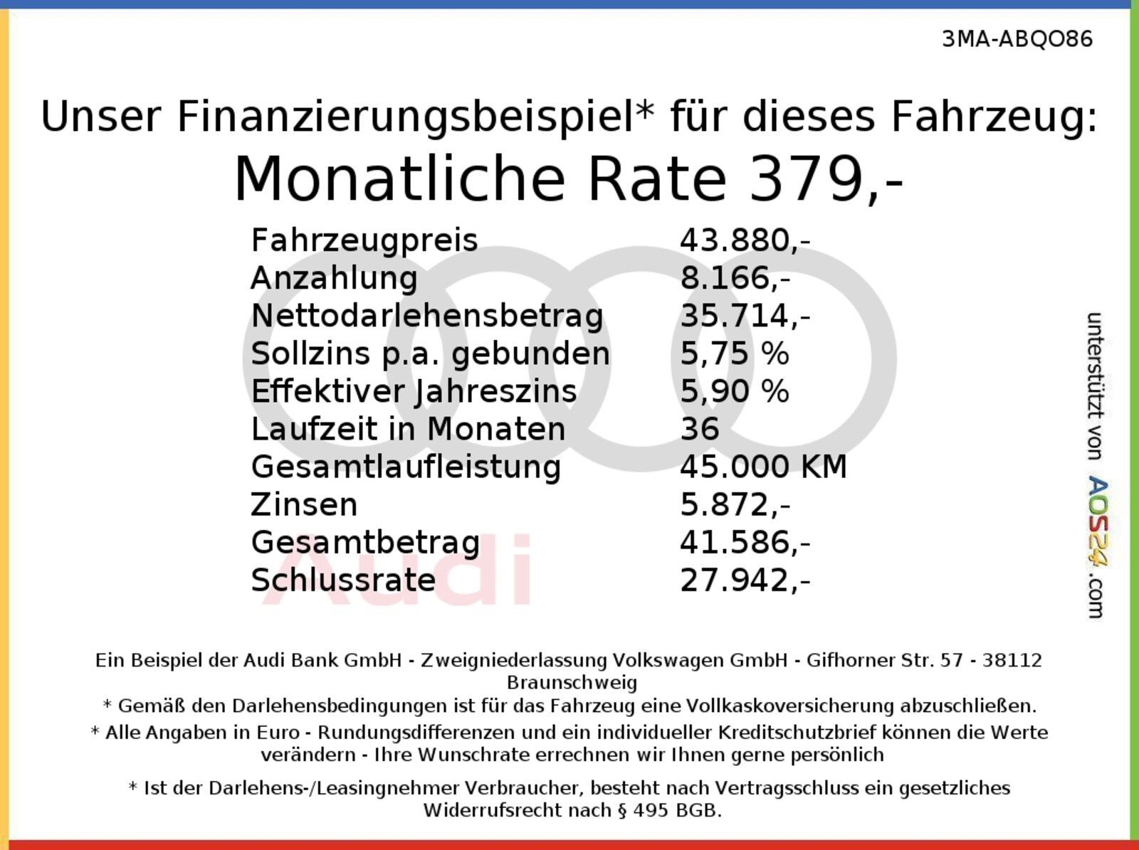 Audi A3 Sportback – Bild 14