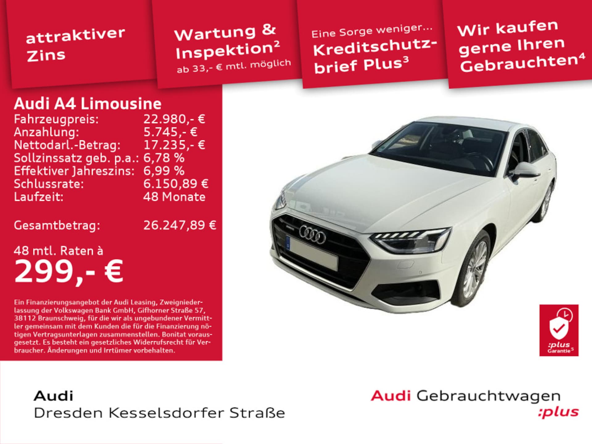 Audi A4 Limousine