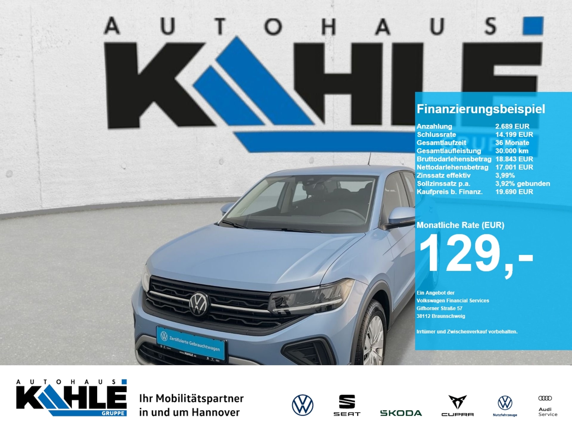 Volkswagen T-Cross Basis-Modell
