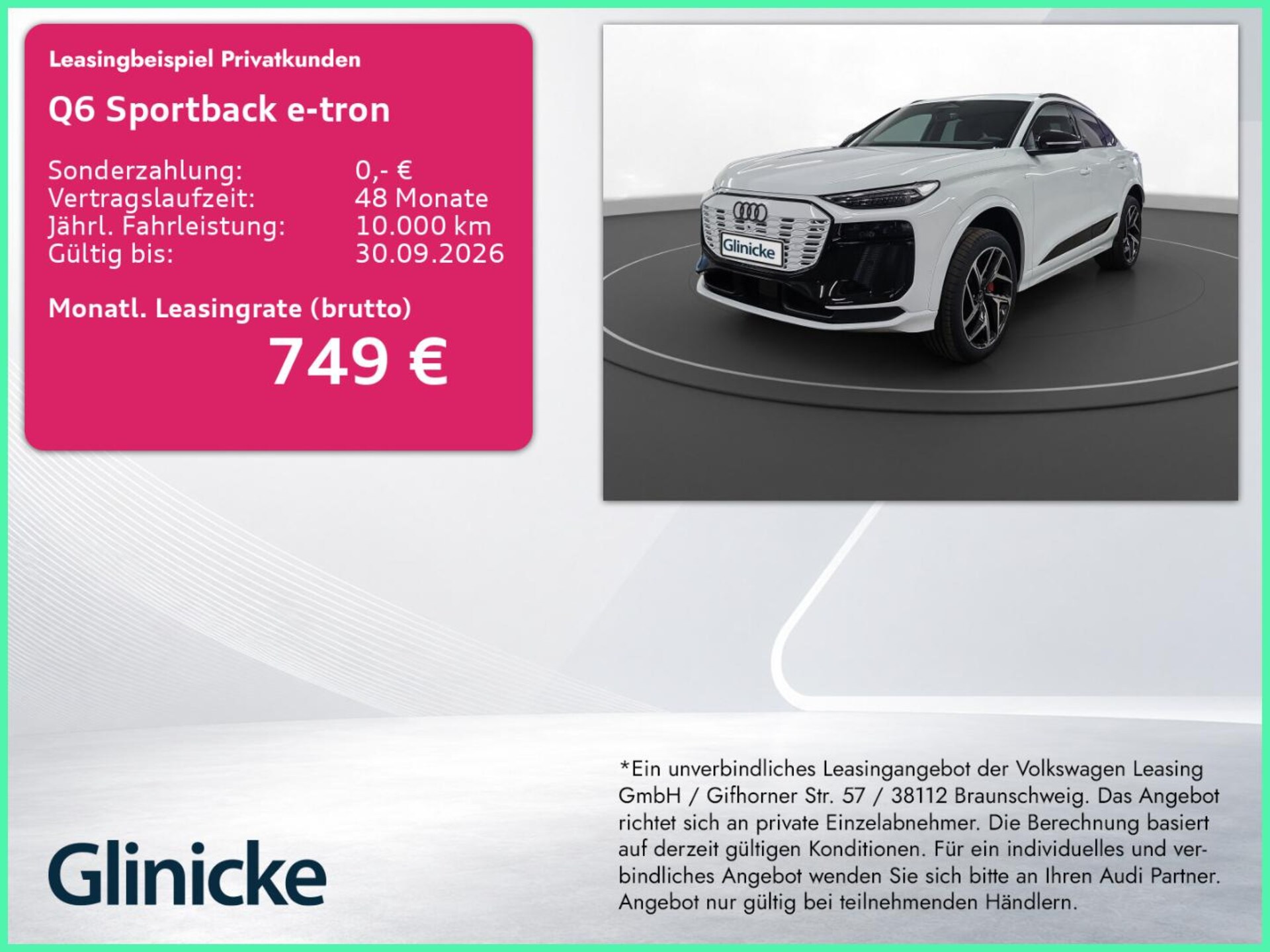 Audi Q6 Sportback e-tron