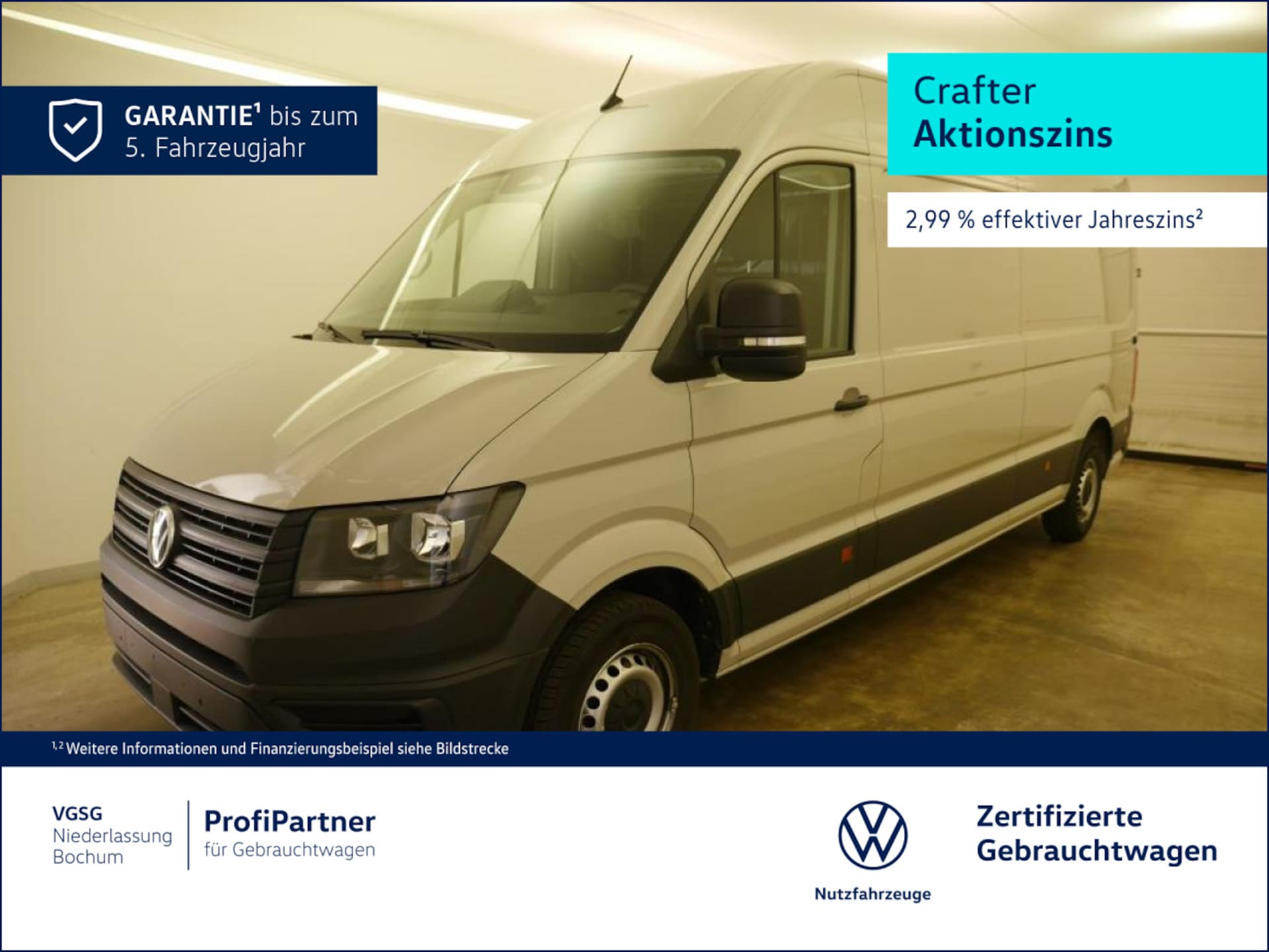 Volkswagen Crafter Kasten langer Radstand