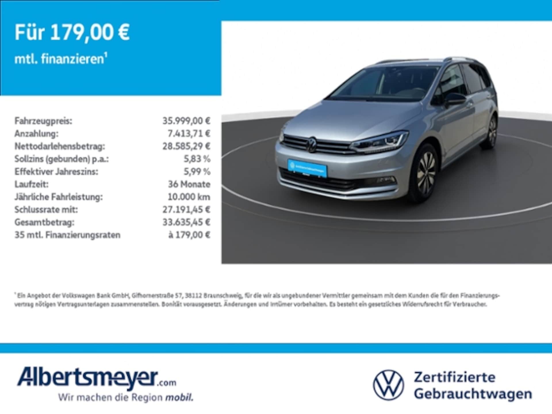Volkswagen Touran Comfortline
