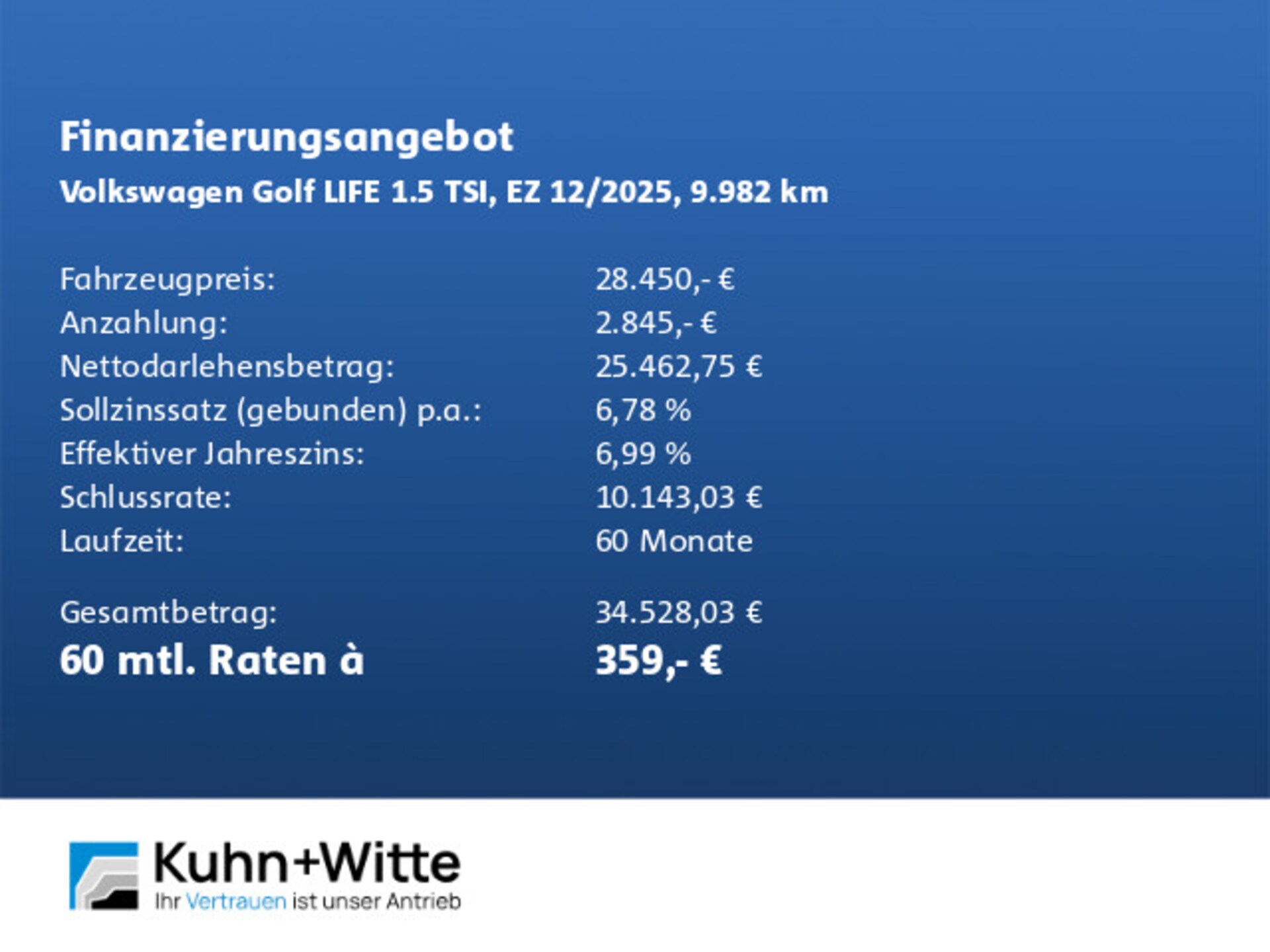 Volkswagen Golf Life