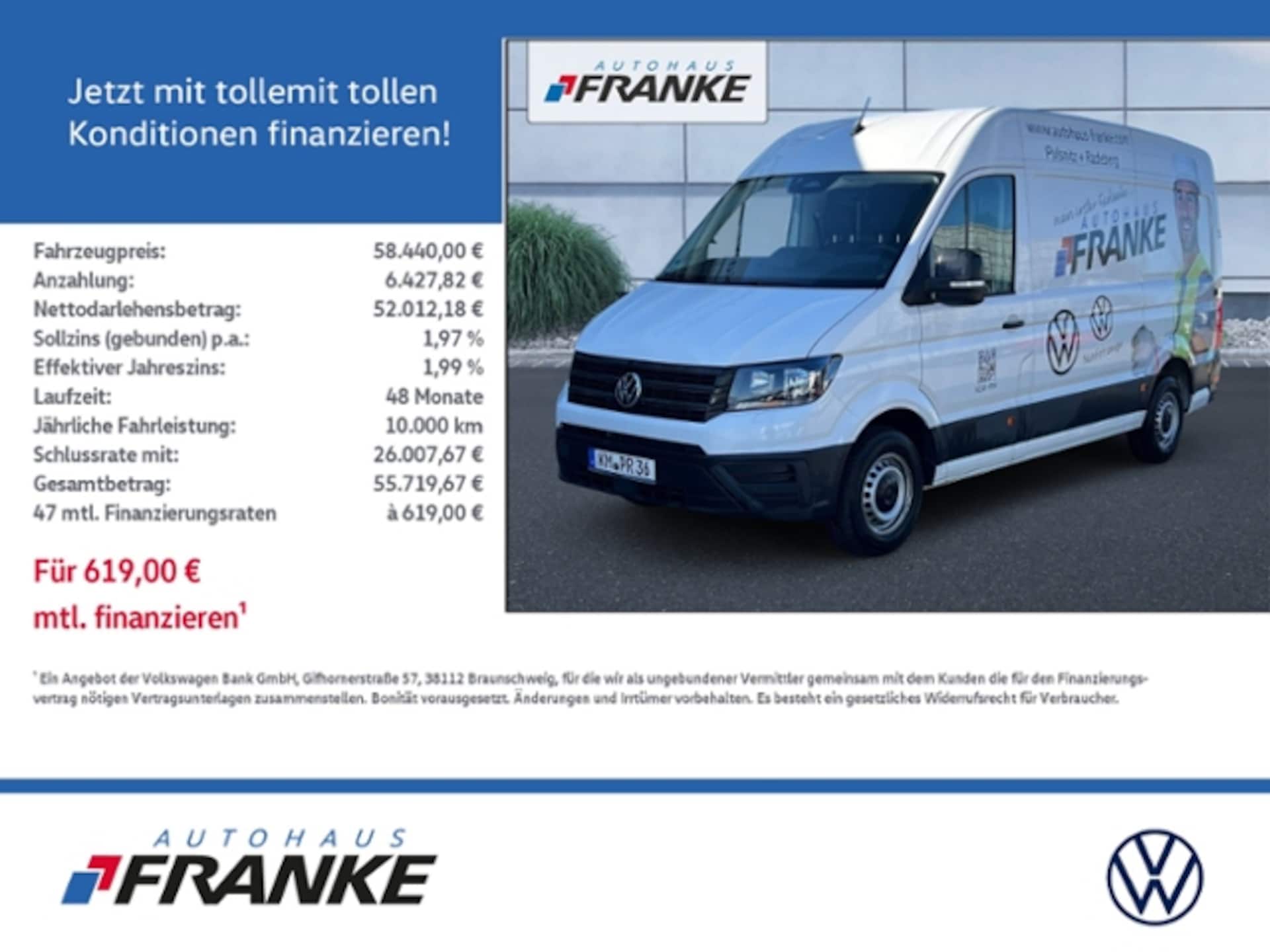 Volkswagen Crafter Kasten mittlerer Radstand
