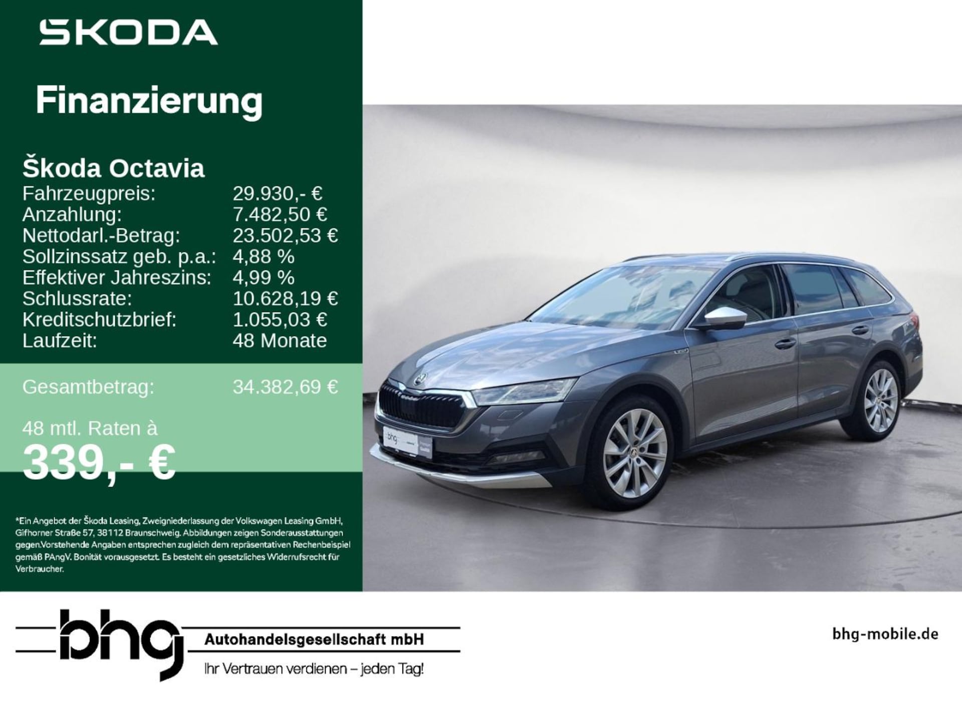 Skoda Octavia Combi SCOUT