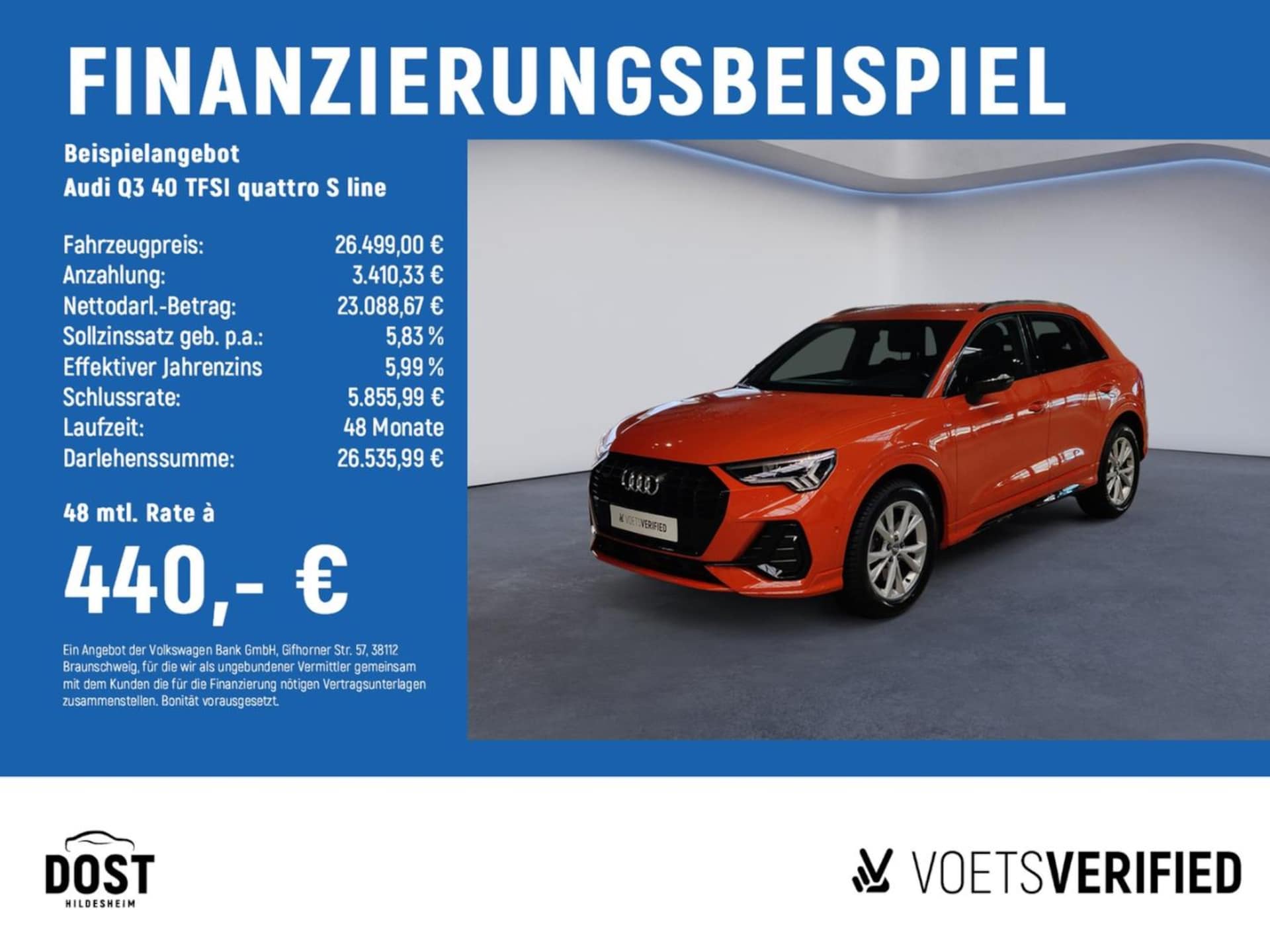 Audi Q3 SUV S line