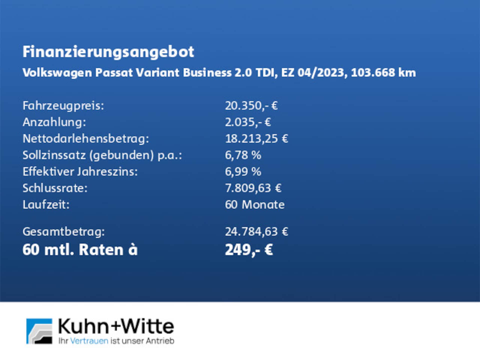 Volkswagen Passat Variant Business