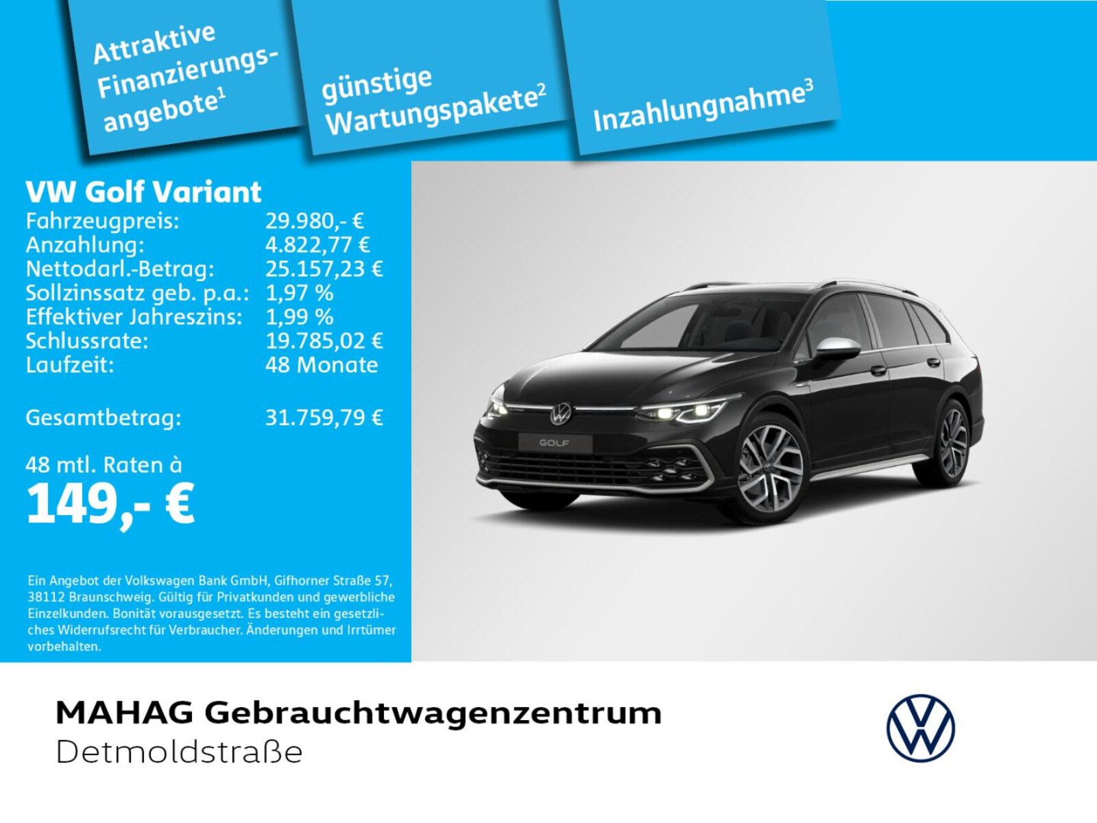 Volkswagen Golf Variant – Bild 2
