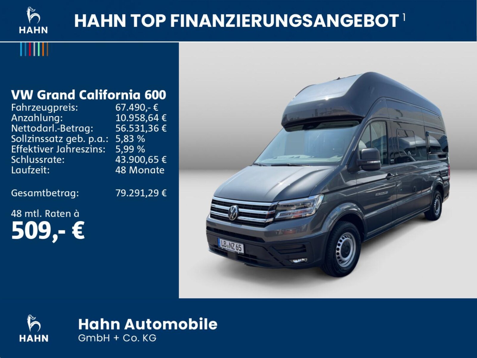 Volkswagen Grand California 600 – Bild 2