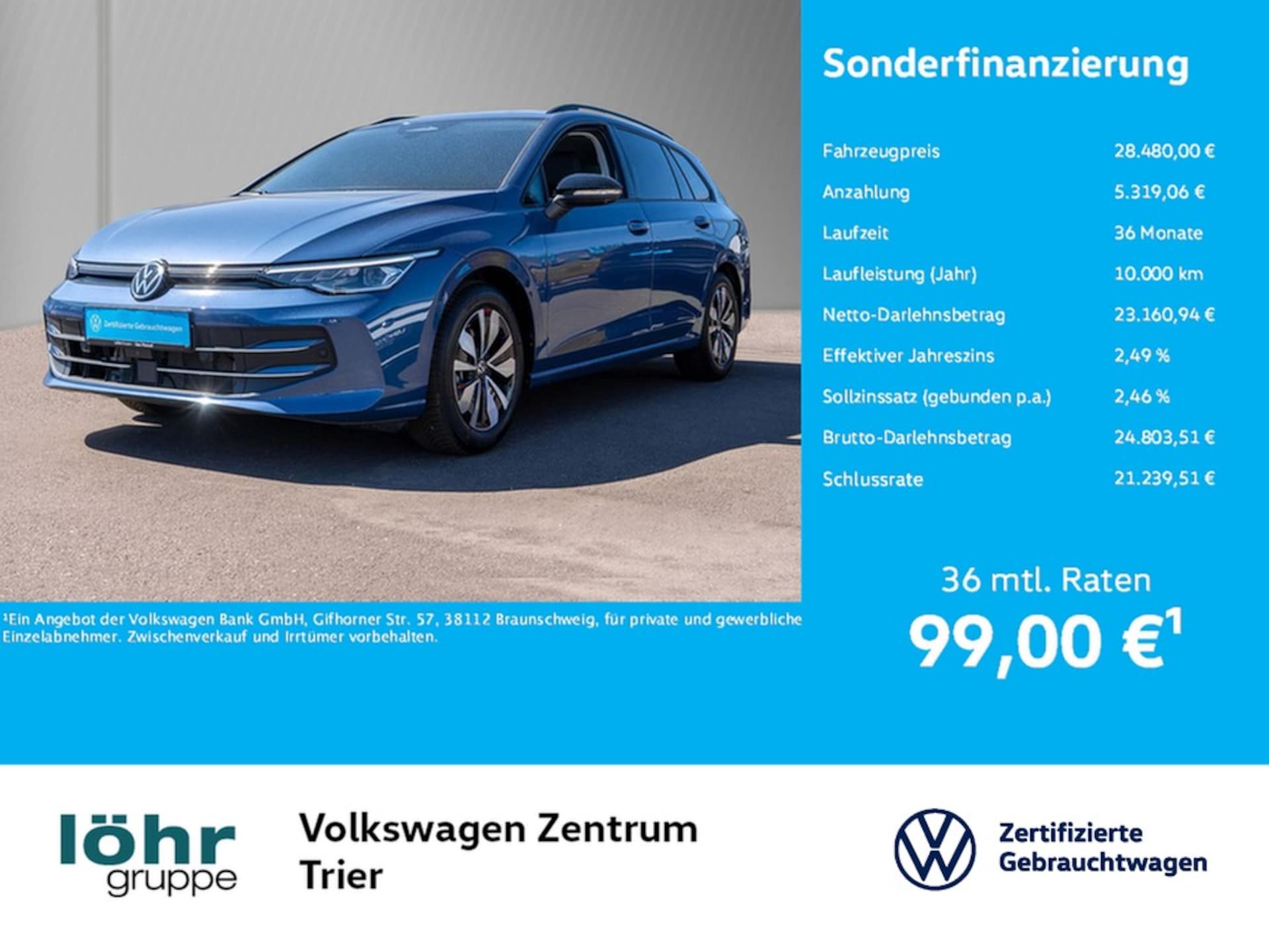 Volkswagen Golf Variant Goal