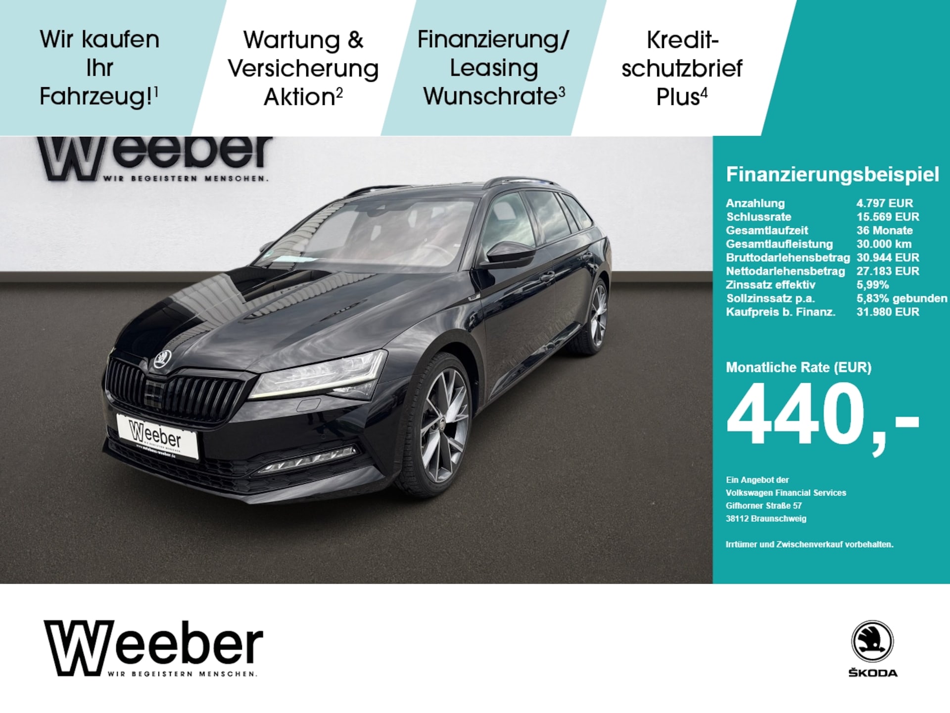 Skoda Superb Combi Sportline