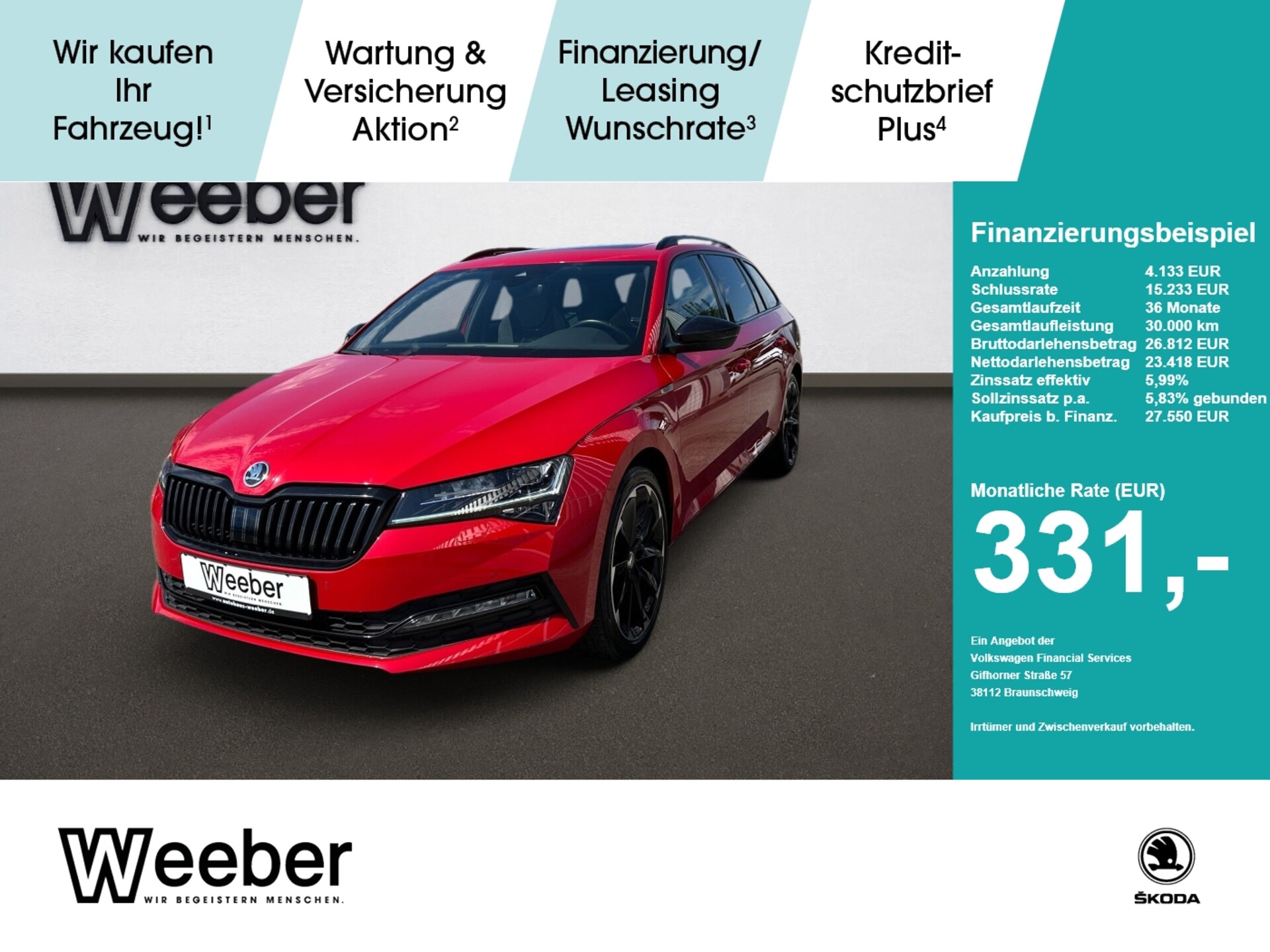 Skoda Superb Combi Sportline