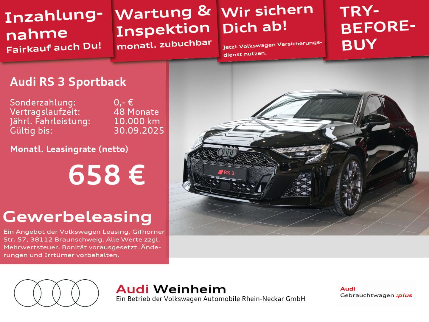Image about Audi RS 3 Sportback TFSI quattro S tronic