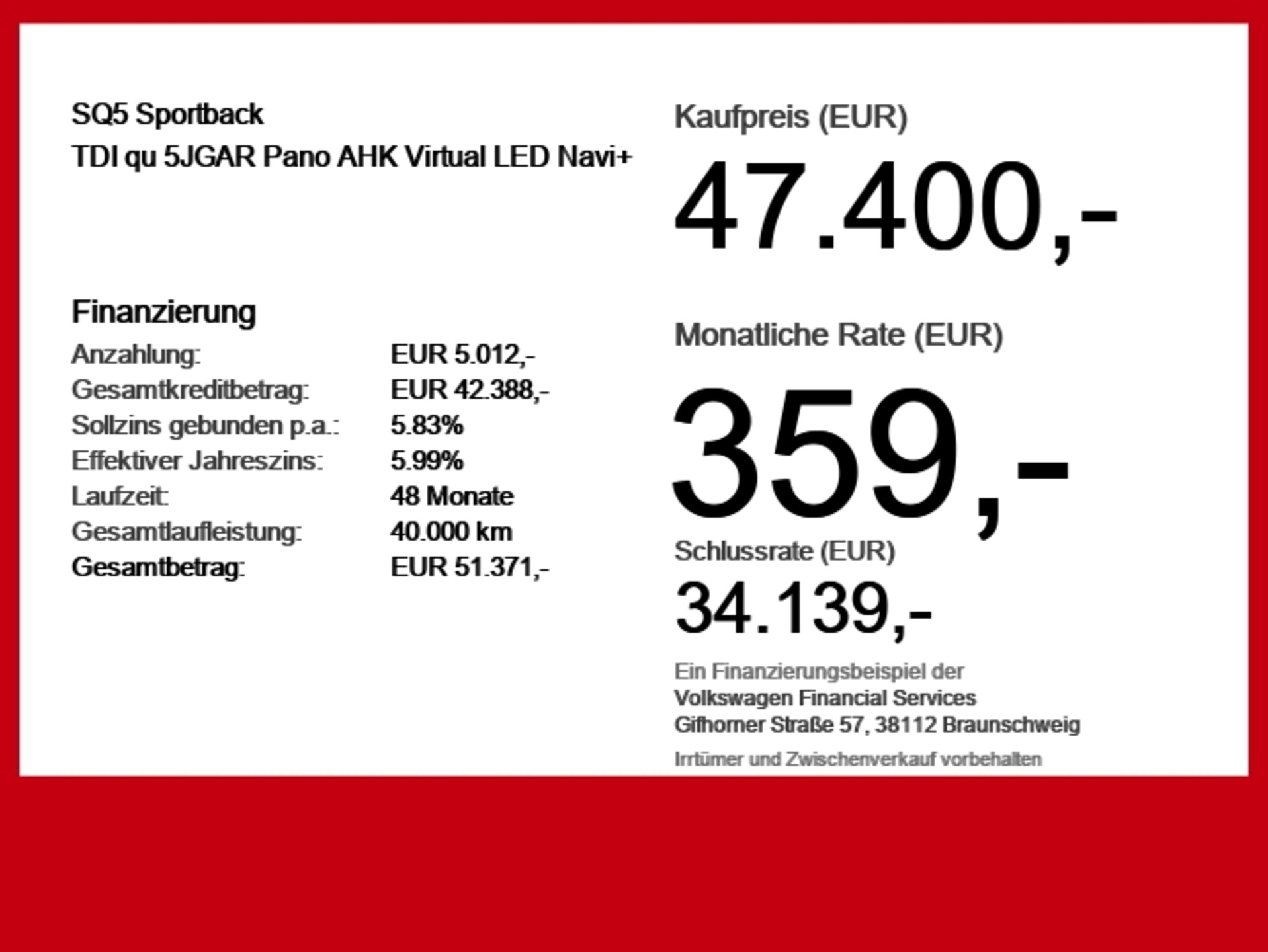 Audi SQ5 Sportback