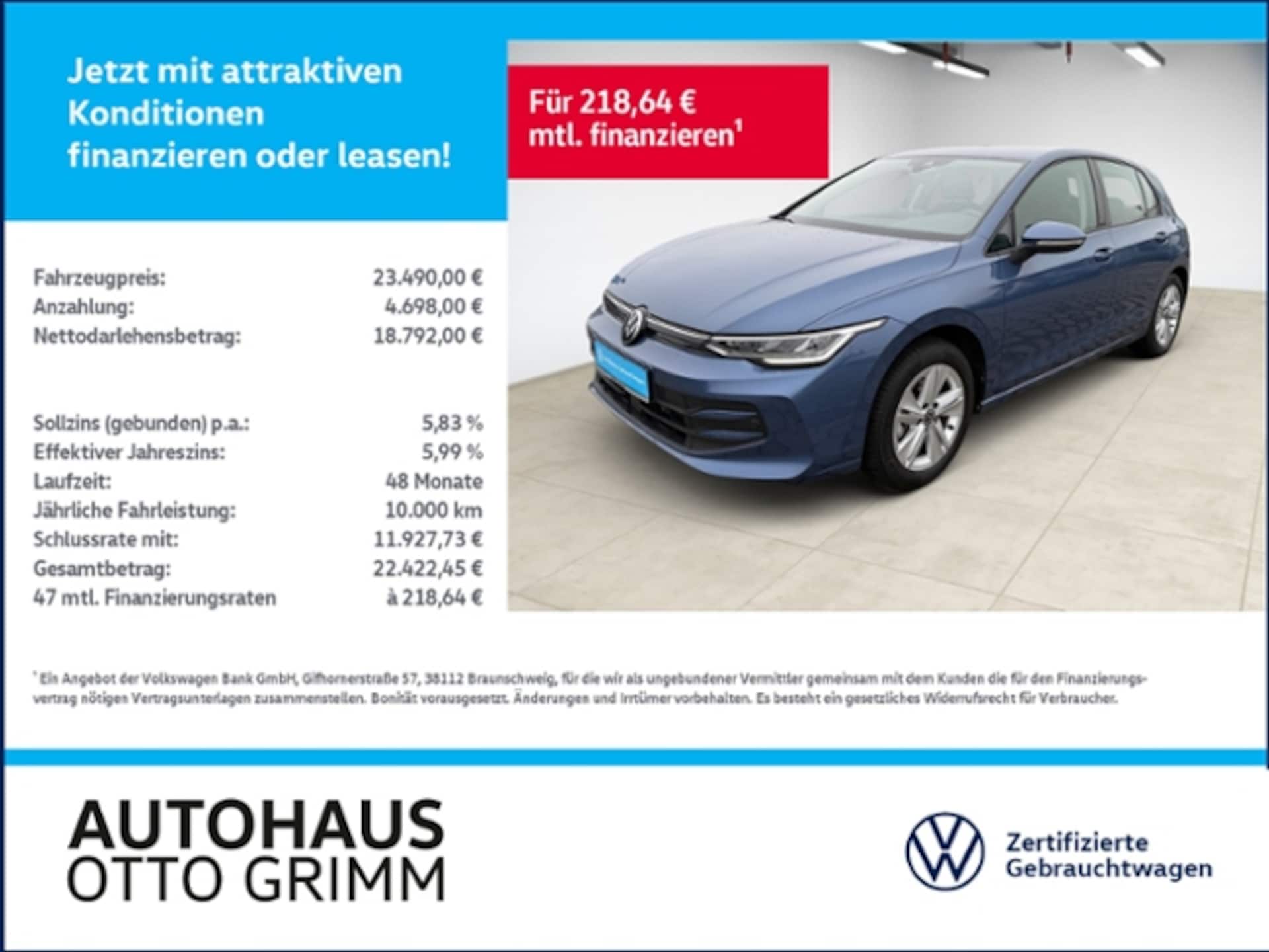 Volkswagen Golf Life