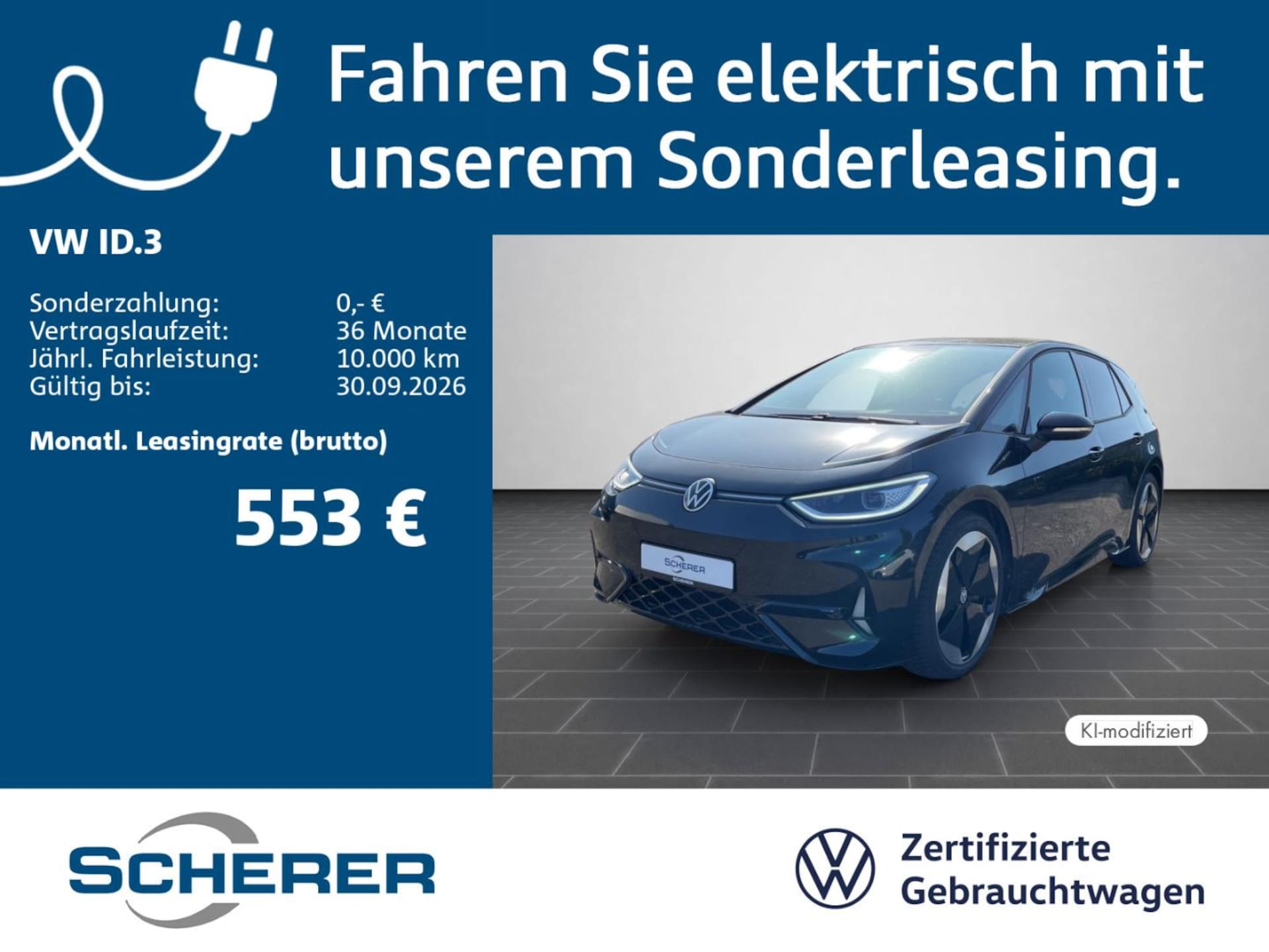 Volkswagen ID.3 GTX Performance