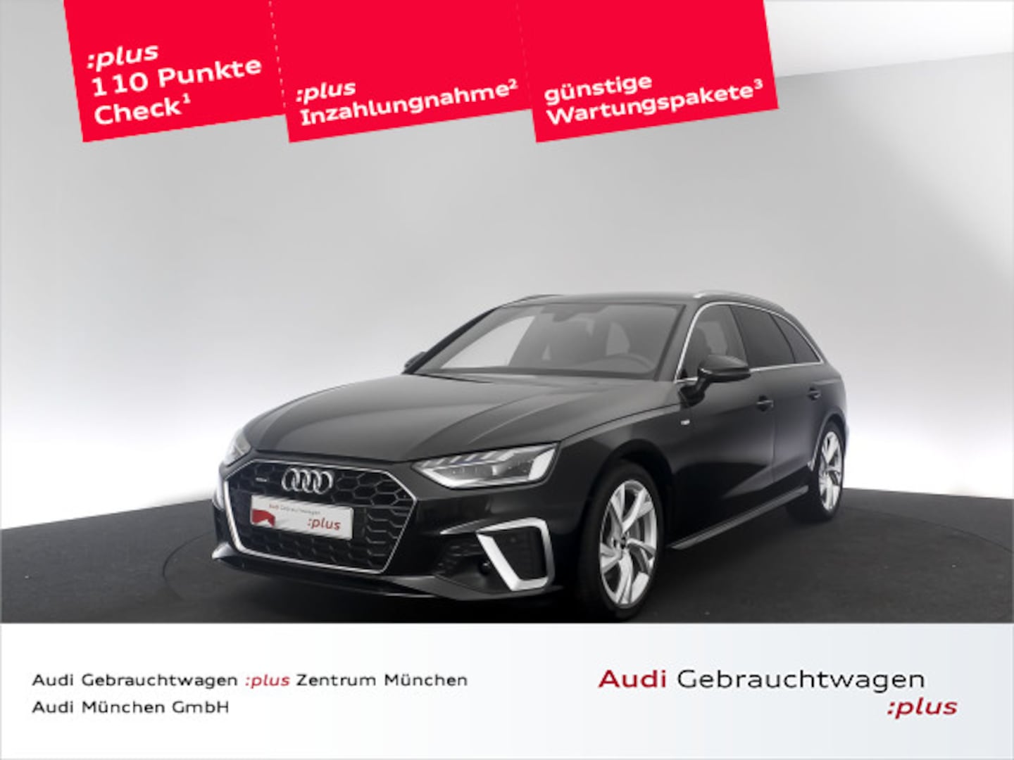 Bild über Audi A4 Avant S line 40 TFSI quattro S tronic - für weitere Informationen kontaktieren Sie den Audi Partner