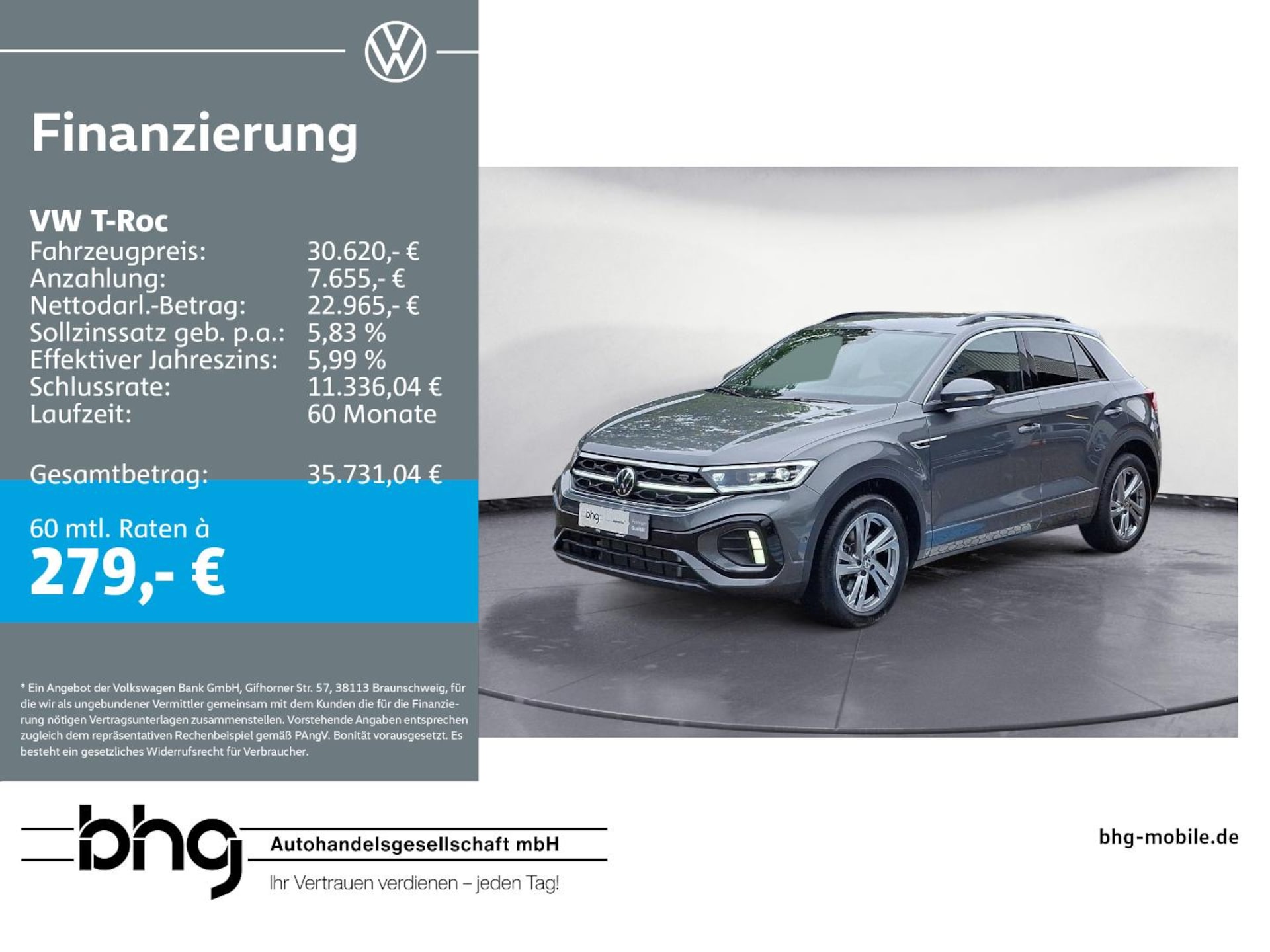 Volkswagen T-Roc R-Line