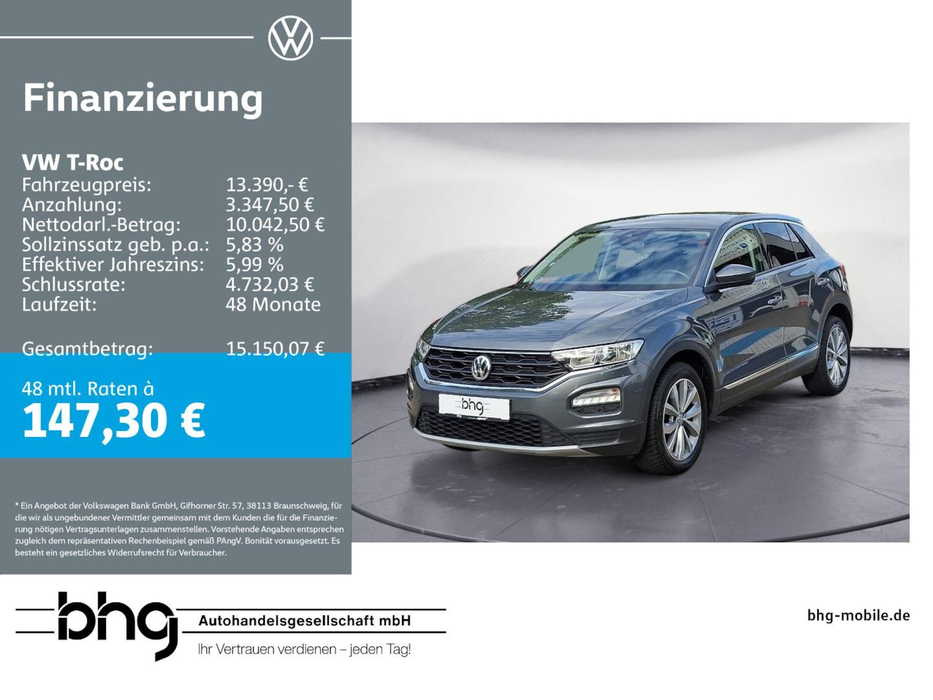 Volkswagen T-Roc Style