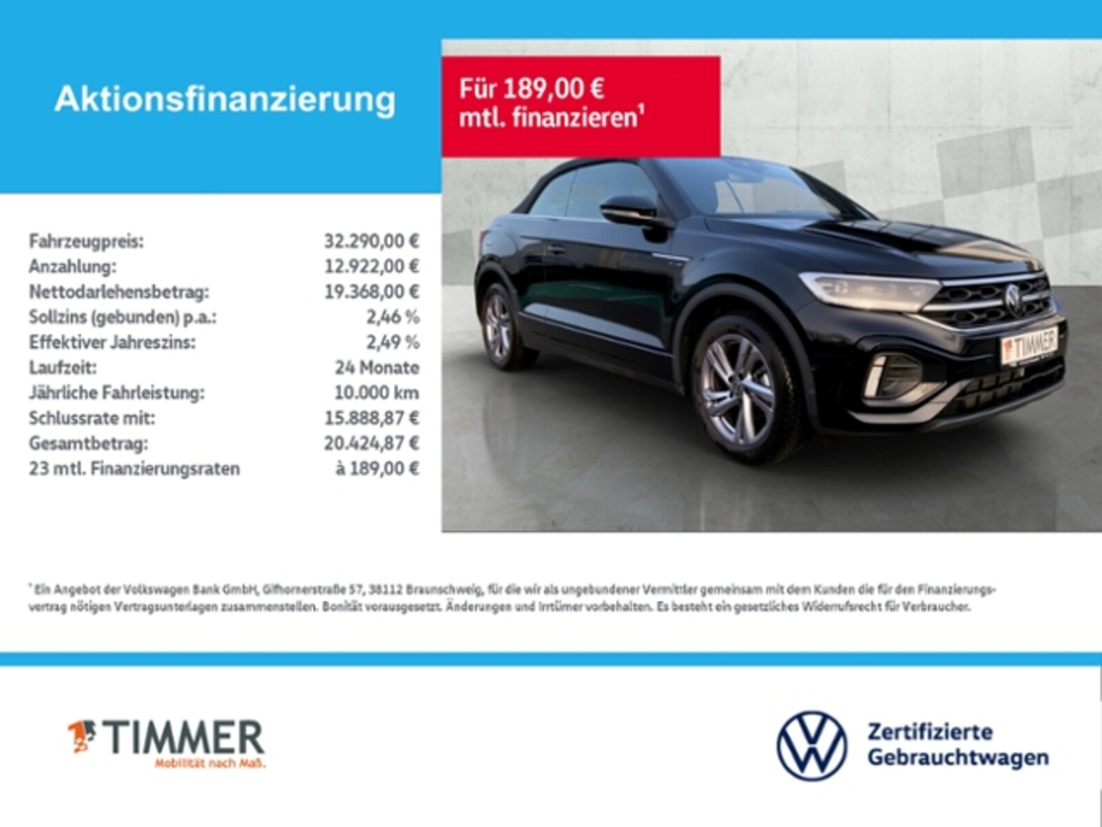 Volkswagen T-Roc Cabriolet – Bild 3