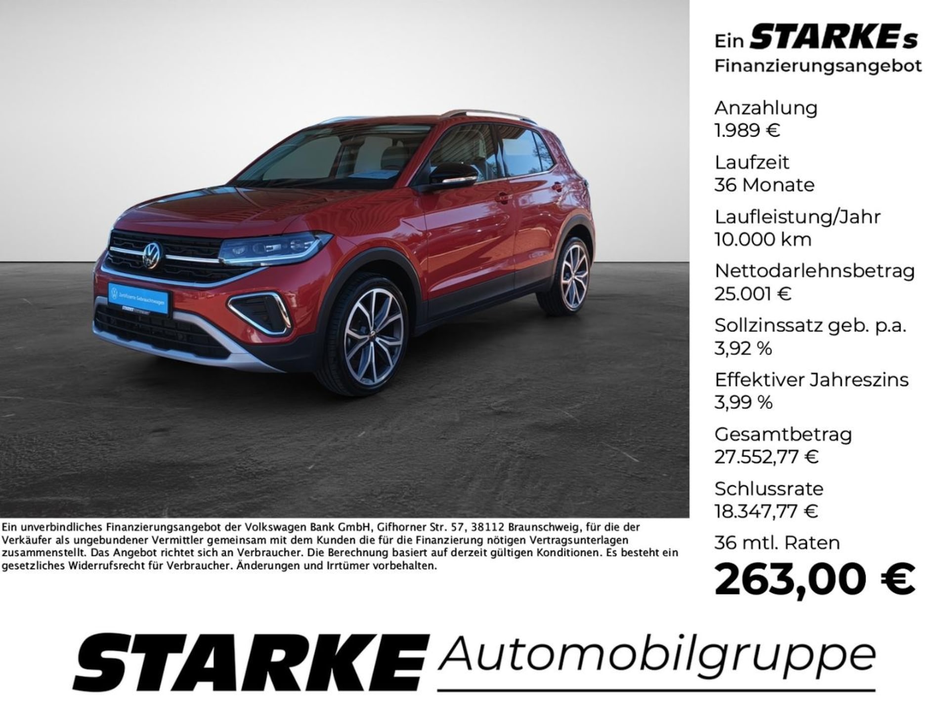 Volkswagen T-Cross Style