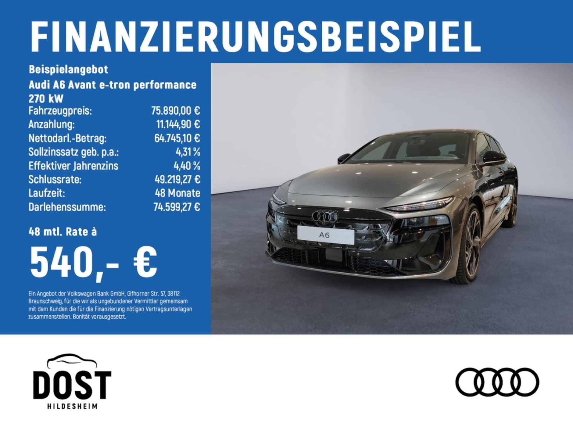 Audi A6 Avant e-tron