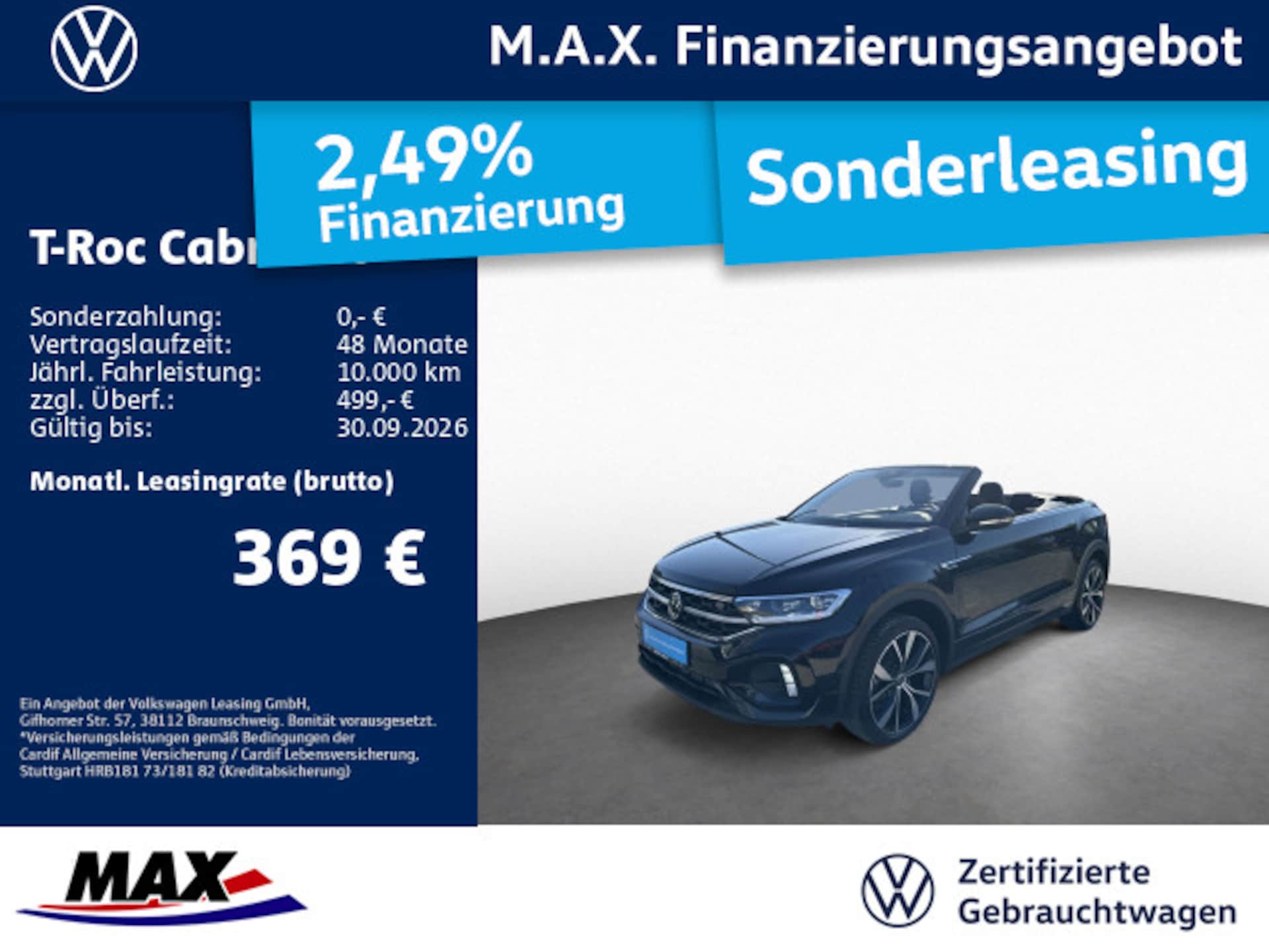 Volkswagen T-Roc Cabriolet R-Line