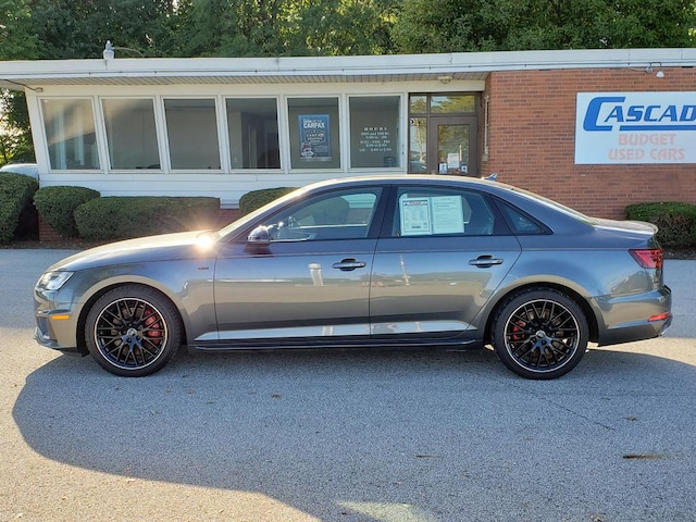 Used 2019 Audi A4 Premium Plus with VIN WAUENAF45KN007357 for sale in Cuyahoga Falls, OH