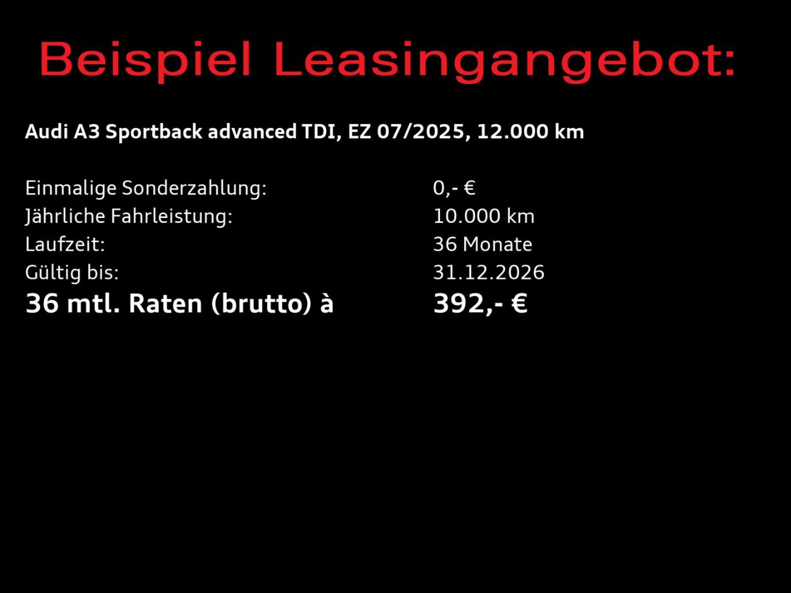 Audi A3 Sportback – Bild 7
